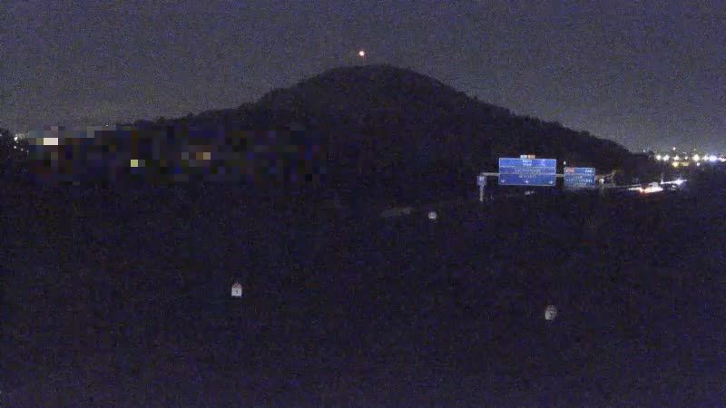 Clermont-Ferrand: A75 près de - à hauteur de La Pardieu, vue orientée vers Paris