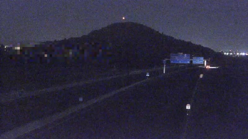 Clermont-Ferrand: A75 près de - à hauteur de La Pardieu, vue orientée vers Paris