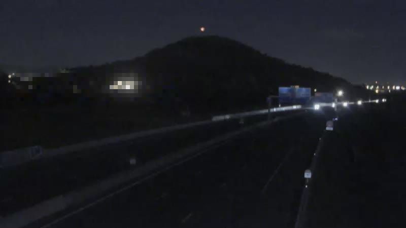 Clermont-Ferrand: A75 près de - à hauteur de La Pardieu, vue orientée vers Paris