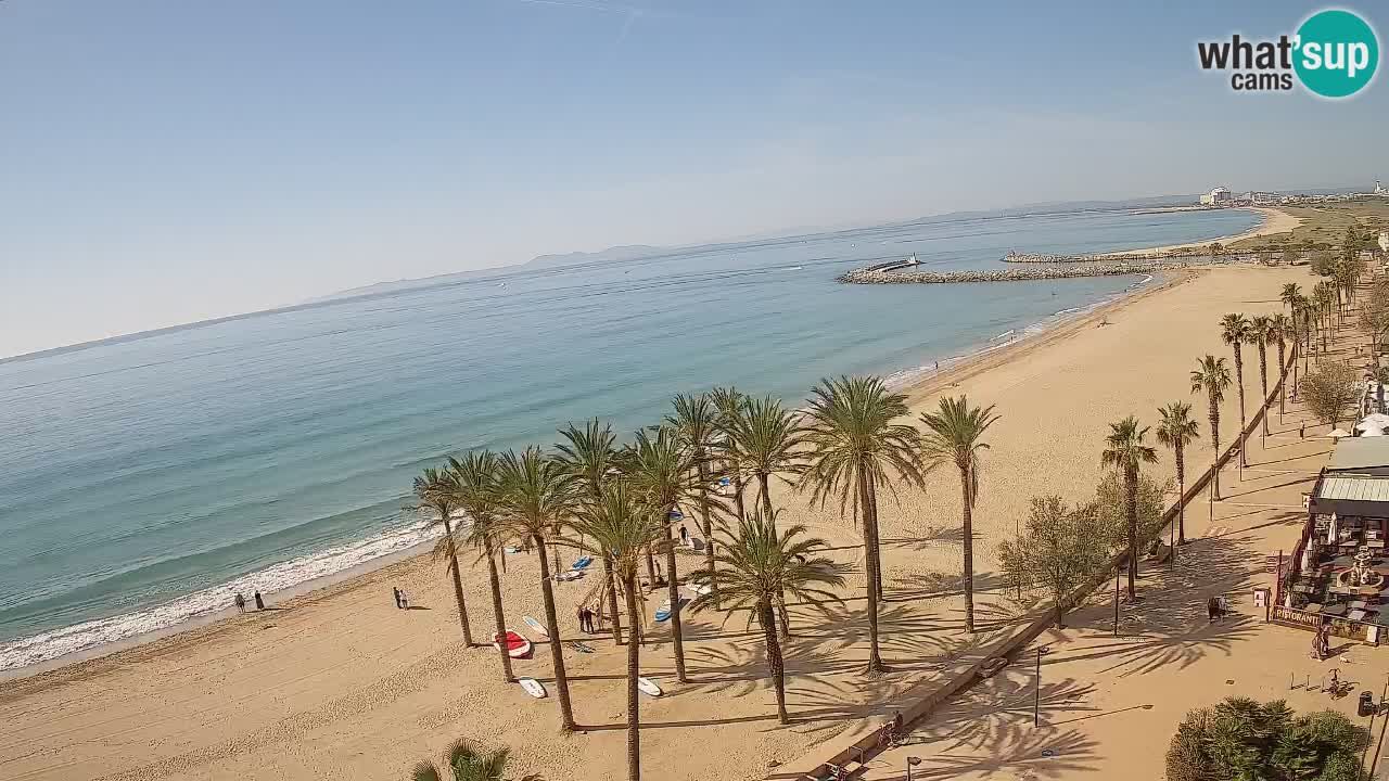Roses: Santa Margarida: LIVE Webcam Roses beach - Hotel Montecarlo Roses