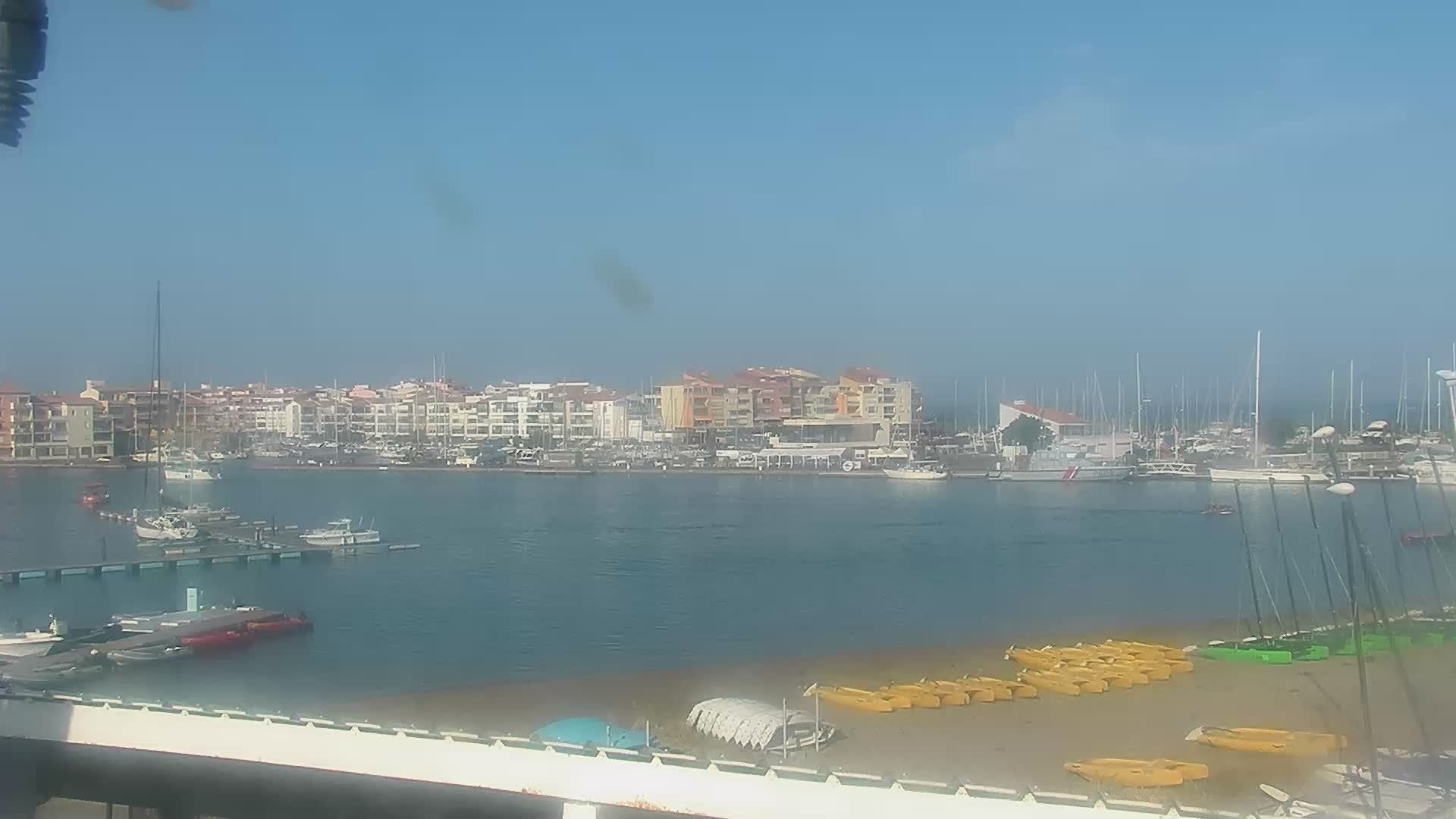 Agde: Cap d - Plage du centre nautique