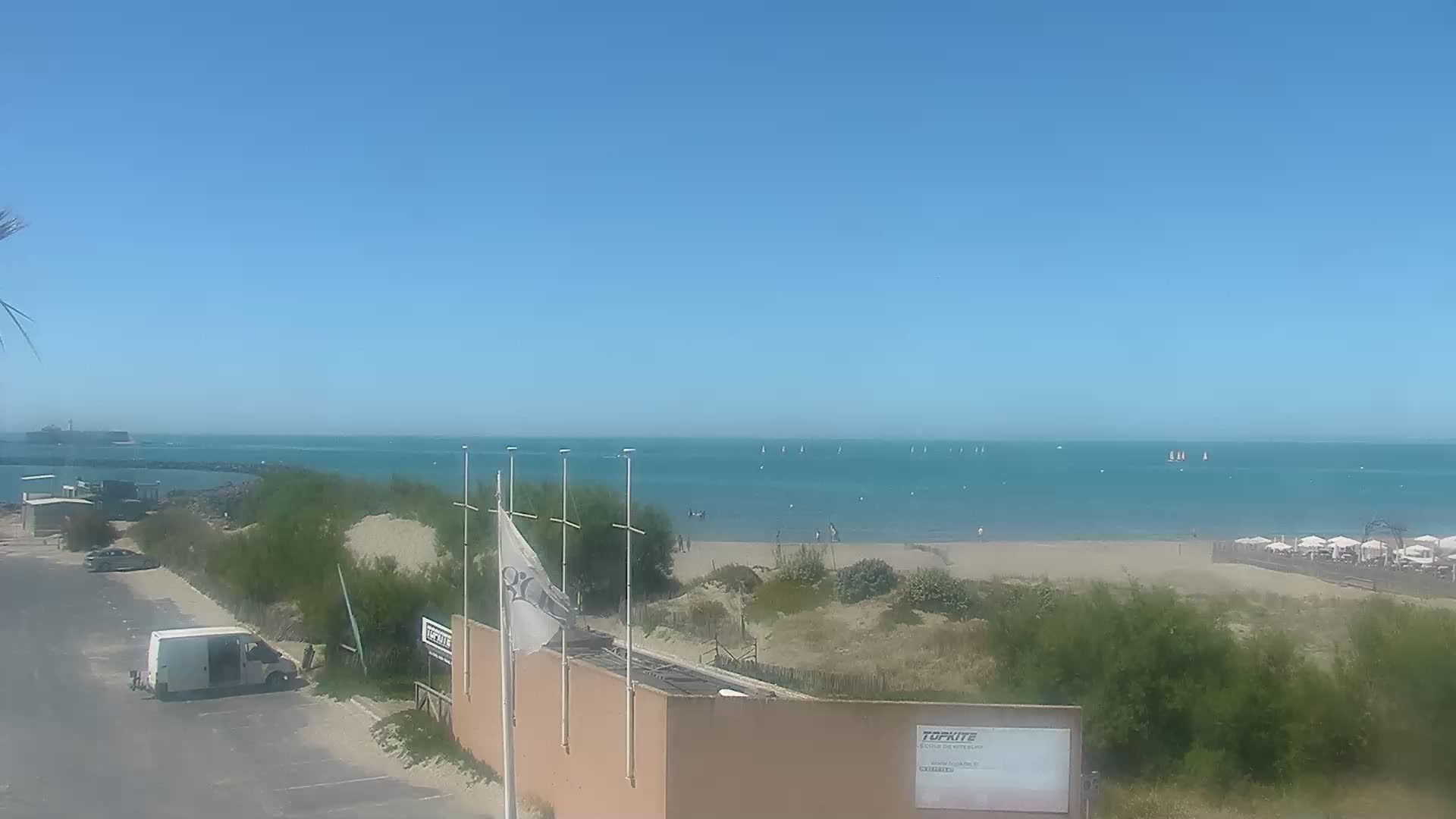 Agde: Cap d - Plage Richelieu est