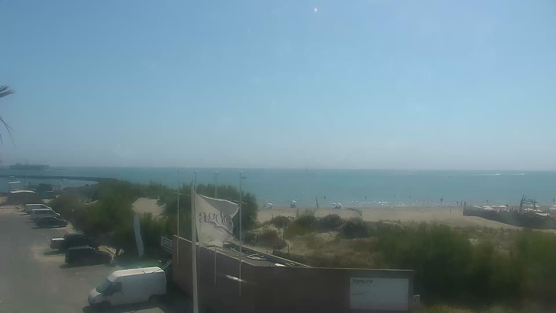 Agde: Cap d - Plage Richelieu est