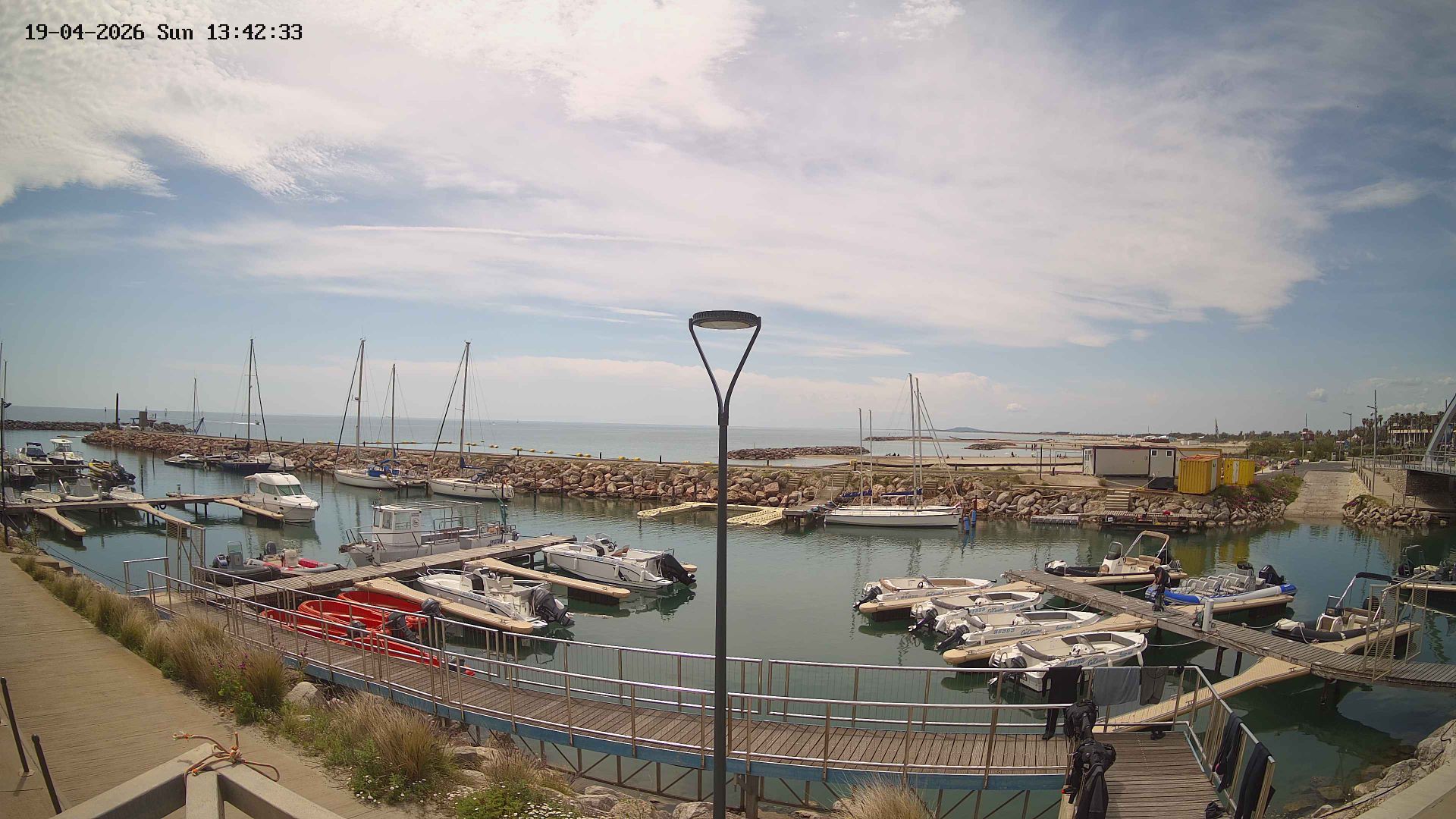 Sète › Sud-ouest: Plage sète - Port de Sète