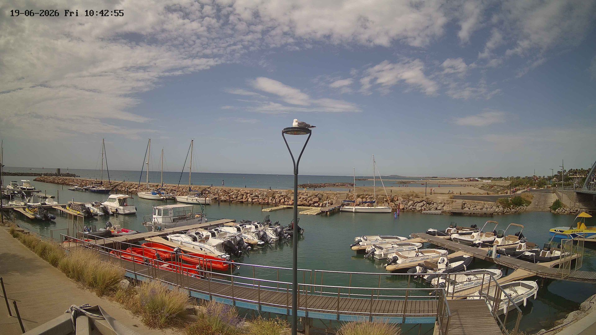 Sète › Sud-ouest: Plage sète - Port de Sète