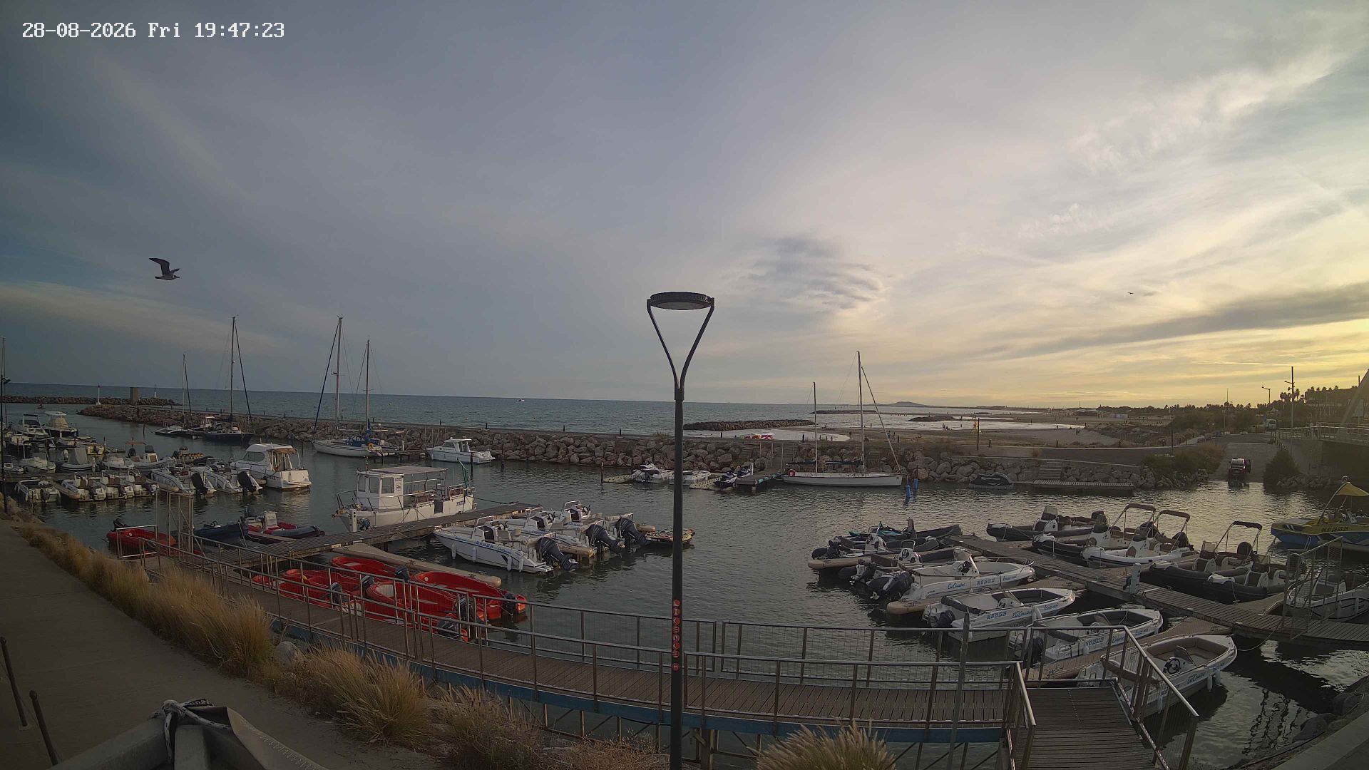 Sète › Sud-ouest: Plage sète - Port de Sète