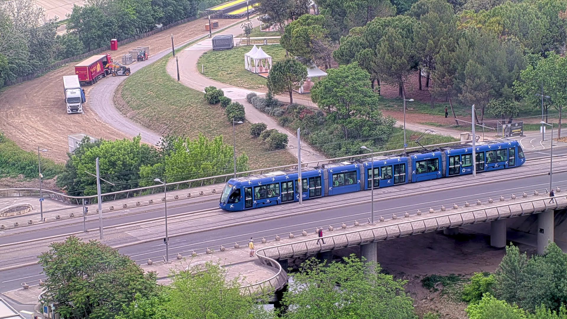 Montpellier: Pont Jean Zuccarelli