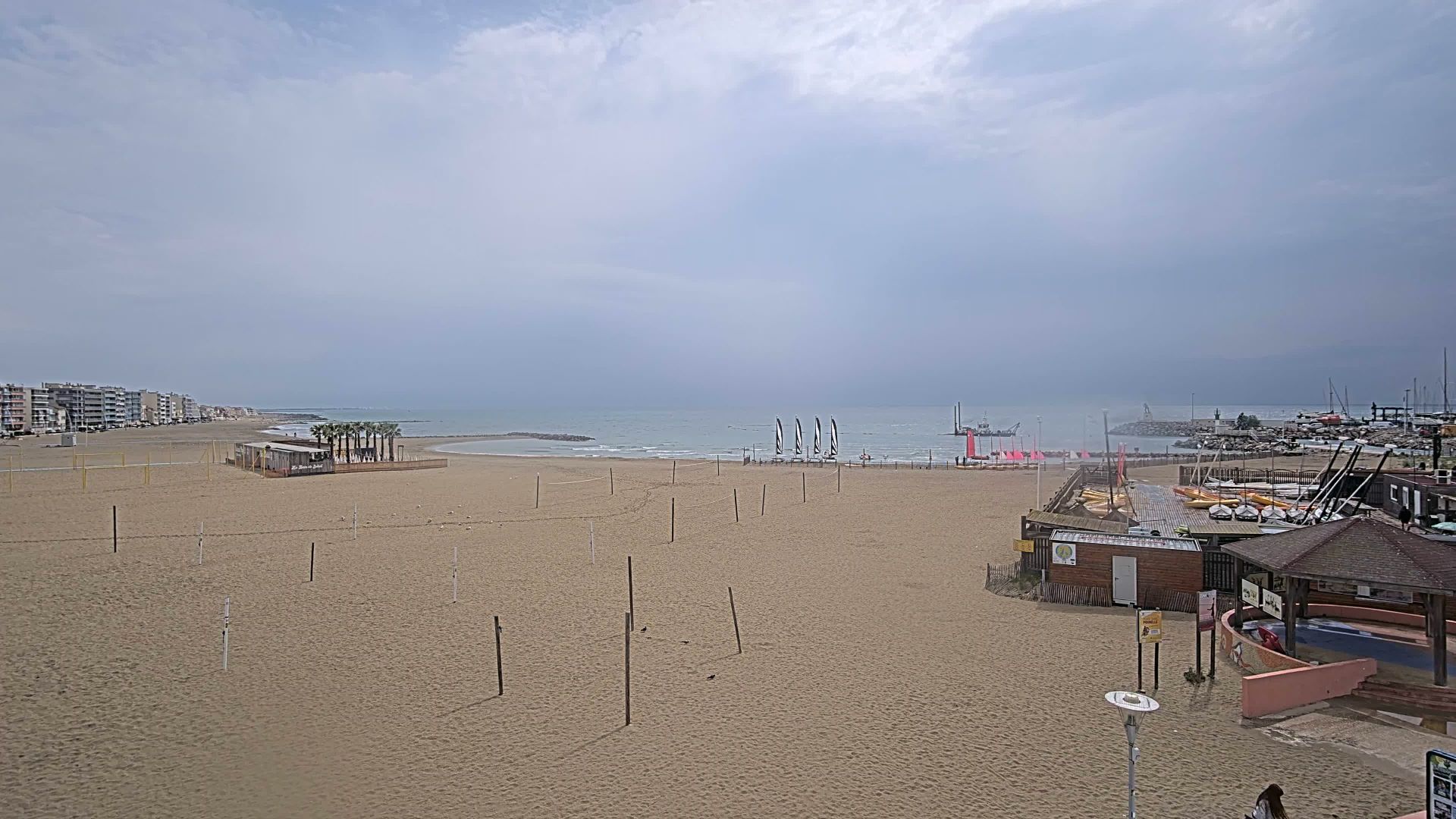 Palavas-les-Flots › Sud-est: Plage Palavas-les-Flots accès navigable