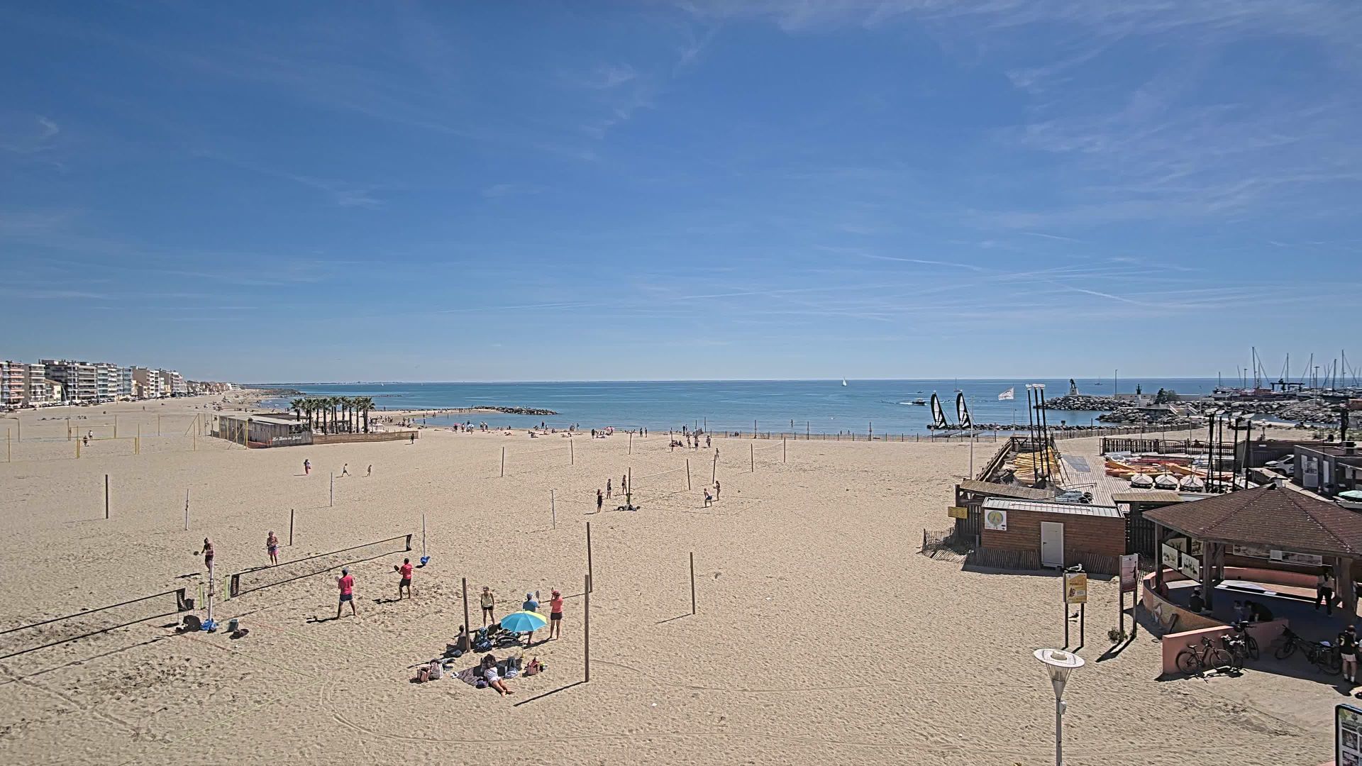Palavas-les-Flots › Sud-est: Plage Palavas-les-Flots accès navigable