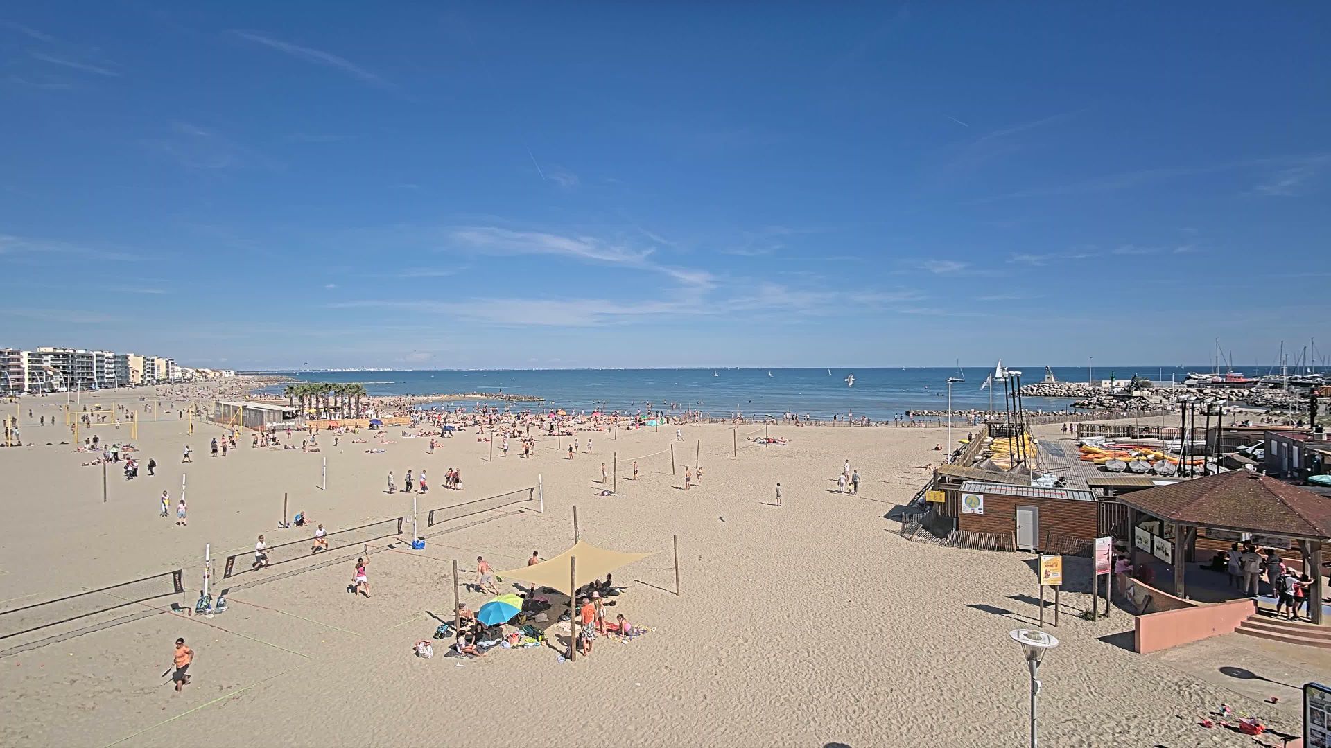 Palavas-les-Flots › Sud-est: Plage Palavas-les-Flots accès navigable