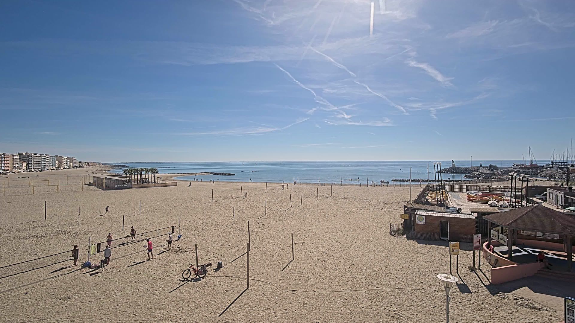 Palavas-les-Flots › Sud-est: Plage Palavas-les-Flots accès navigable