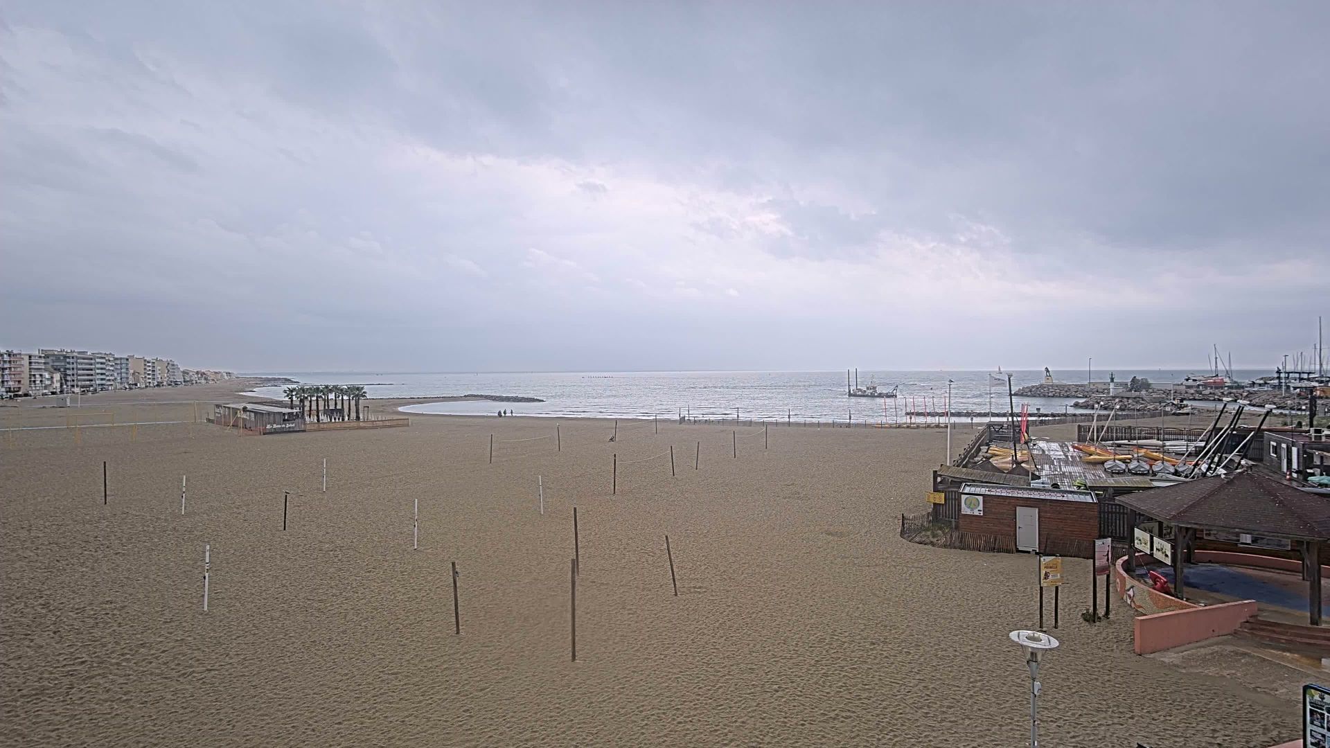 Palavas-les-Flots › Sud-est: Plage Palavas-les-Flots accès navigable