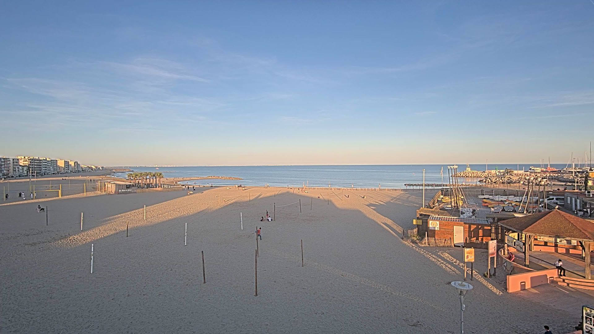 Palavas-les-Flots › Sud-est: Plage Palavas-les-Flots accès navigable