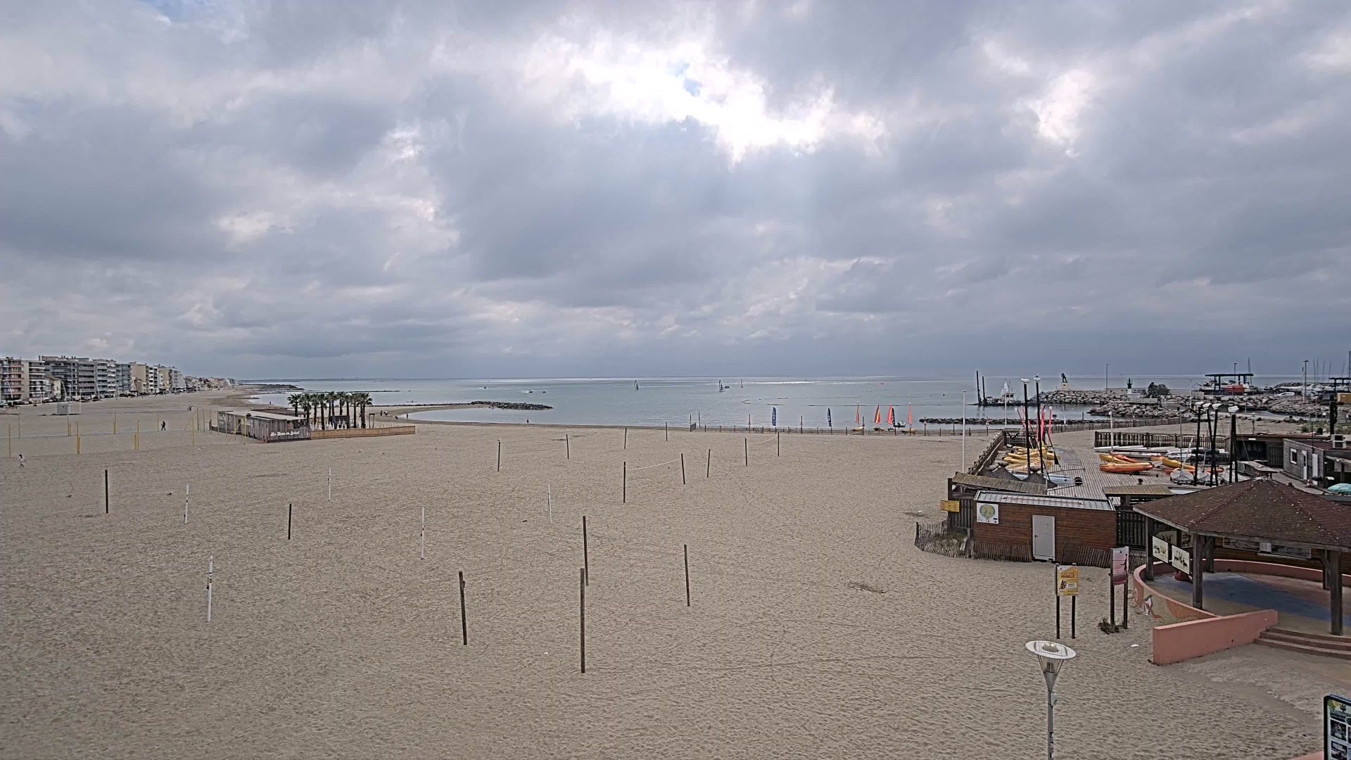 Palavas-les-Flots › Sud-est: Plage Palavas-les-Flots accès navigable