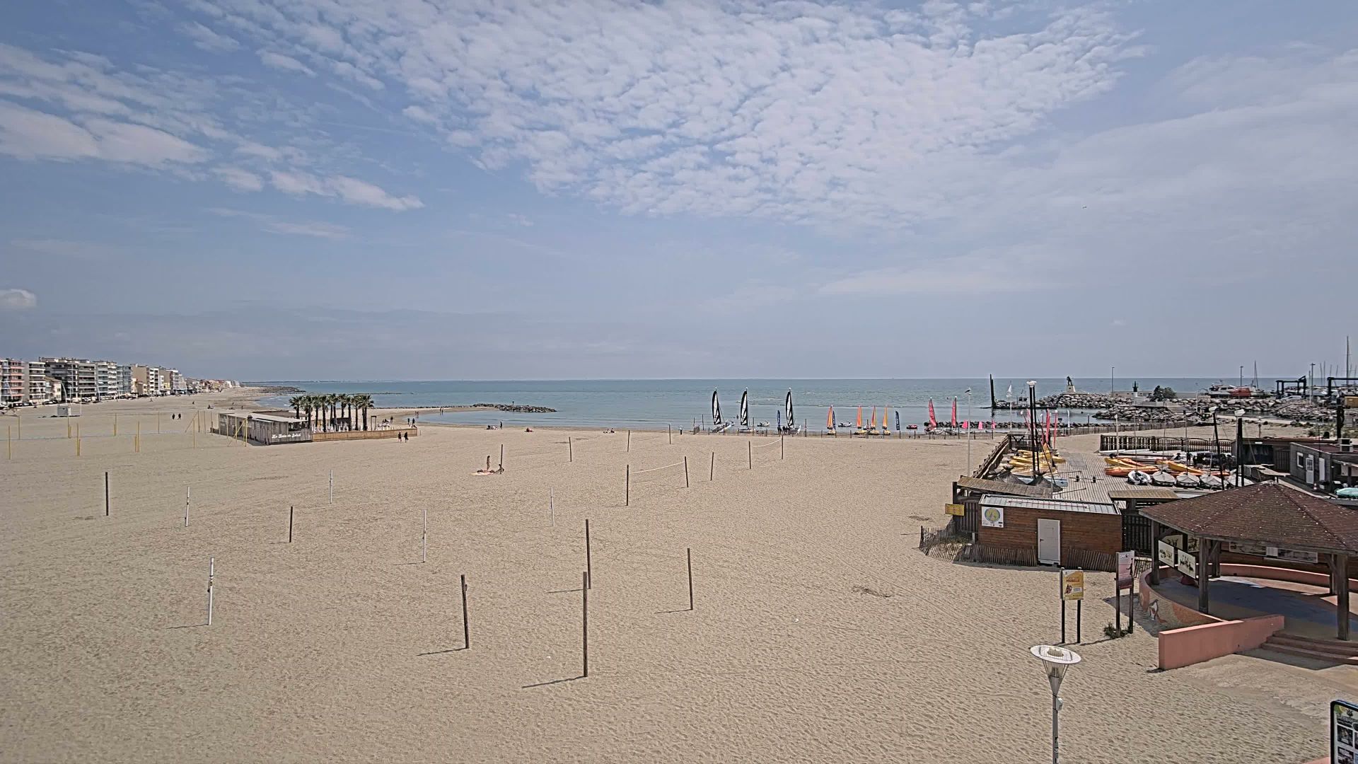 Palavas-les-Flots › Sud-est: Plage Palavas-les-Flots accès navigable