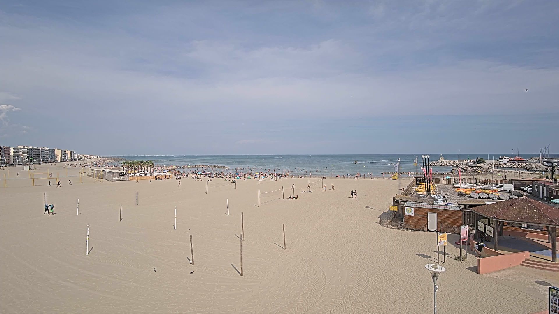Palavas-les-Flots › Sud-est: Plage Palavas-les-Flots accès navigable