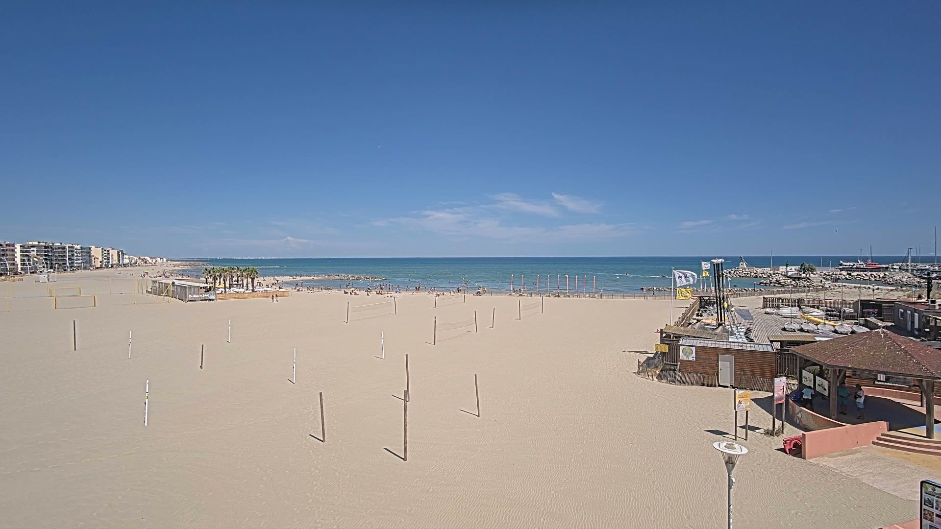 Palavas-les-Flots › Sud-est: Plage Palavas-les-Flots accès navigable