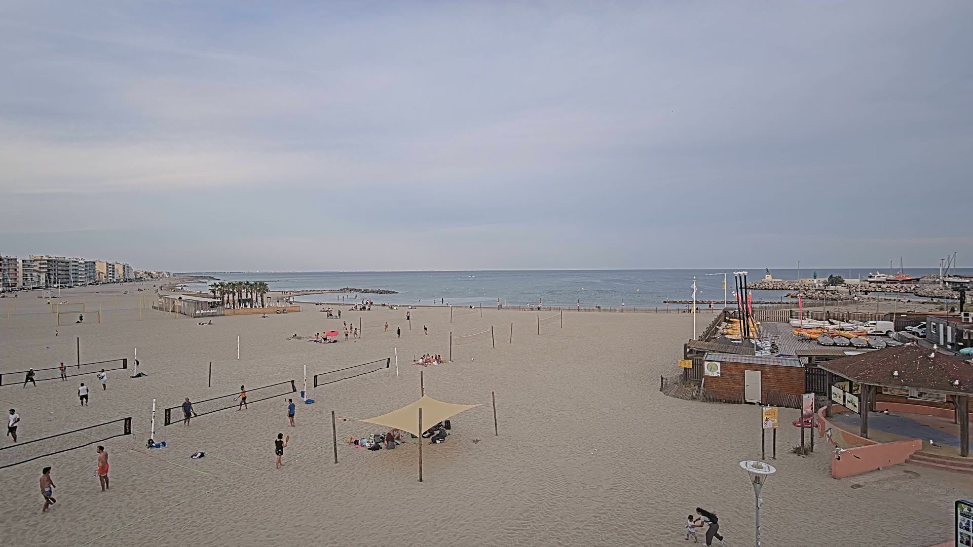 Palavas-les-Flots › Sud-est: Plage Palavas-les-Flots accès navigable