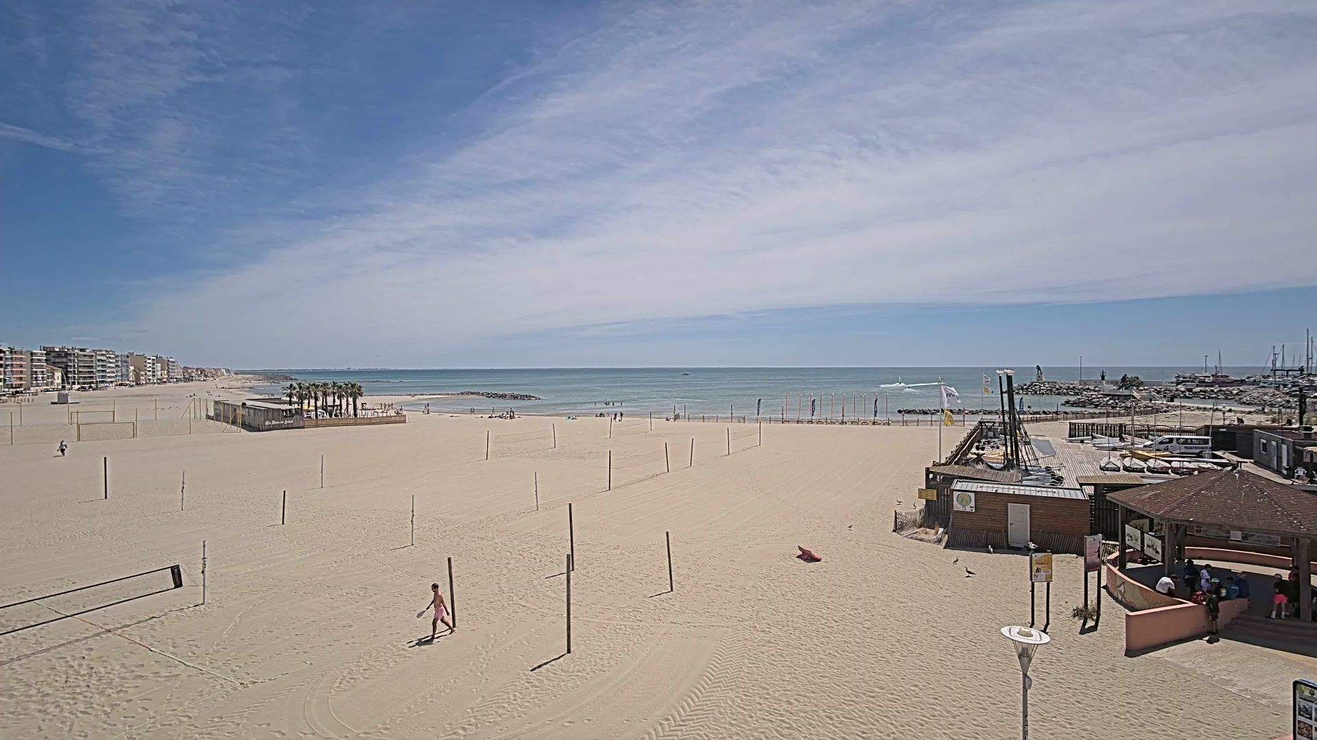 Palavas-les-Flots › Sud-est: Plage Palavas-les-Flots accès navigable