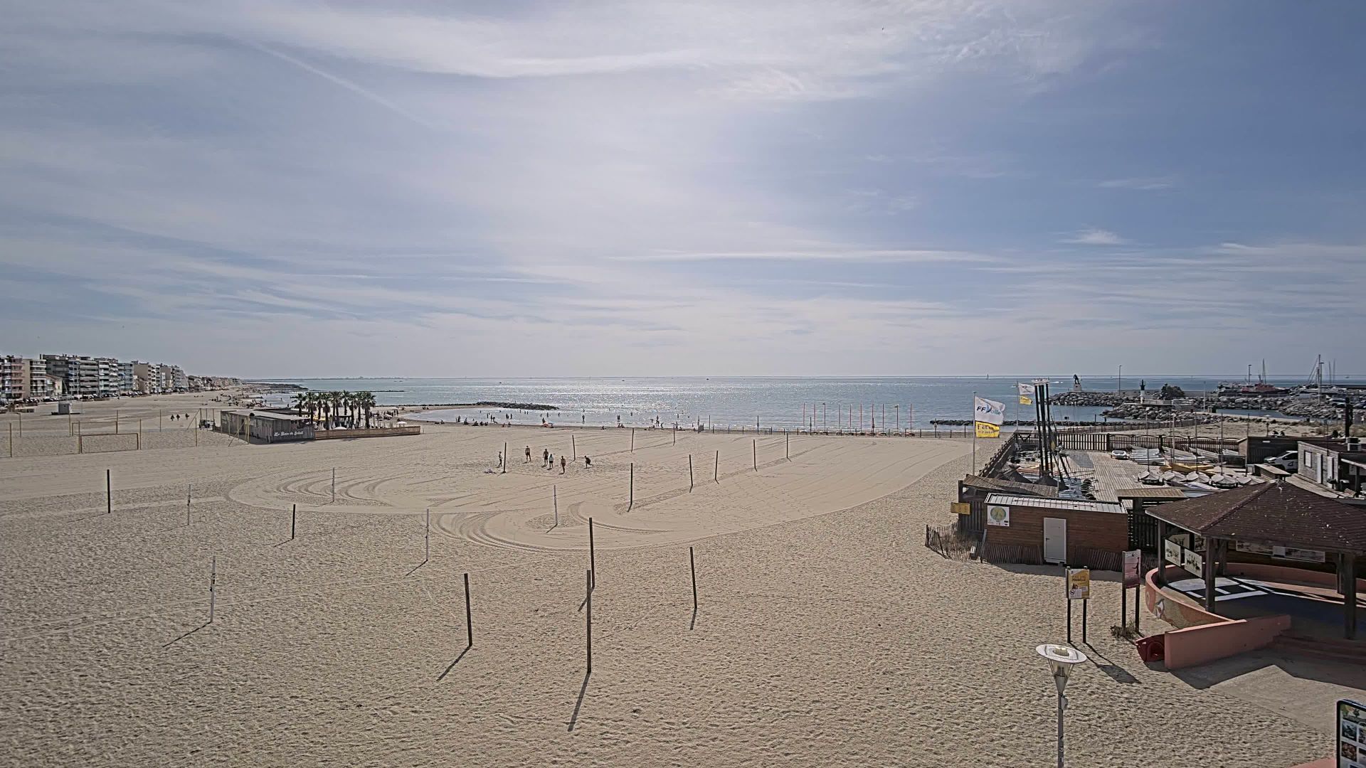 Palavas-les-Flots › Sud-est: Plage Palavas-les-Flots accès navigable
