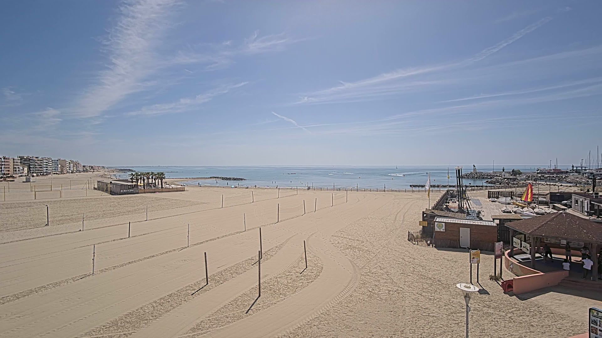 Palavas-les-Flots › Sud-est: Plage Palavas-les-Flots accès navigable
