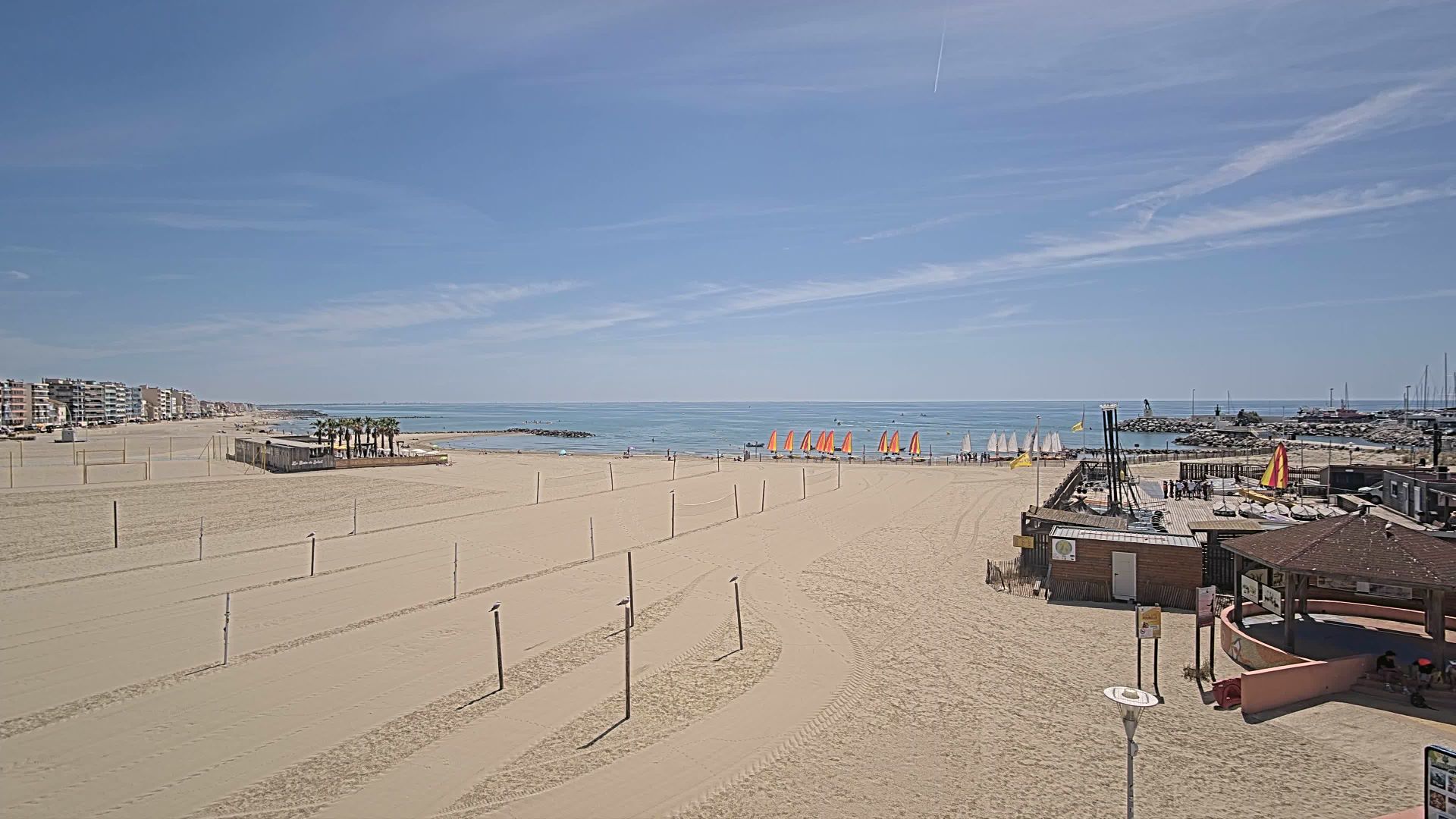 Palavas-les-Flots › Sud-est: Plage Palavas-les-Flots accès navigable