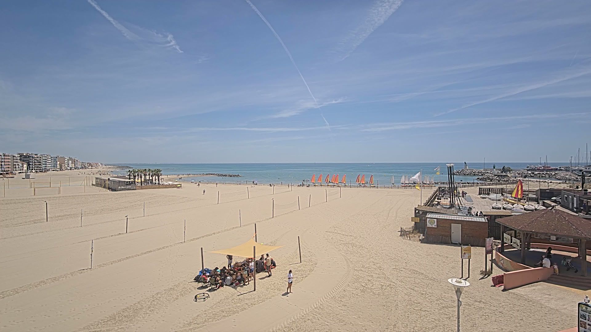 Palavas-les-Flots › Sud-est: Plage Palavas-les-Flots accès navigable