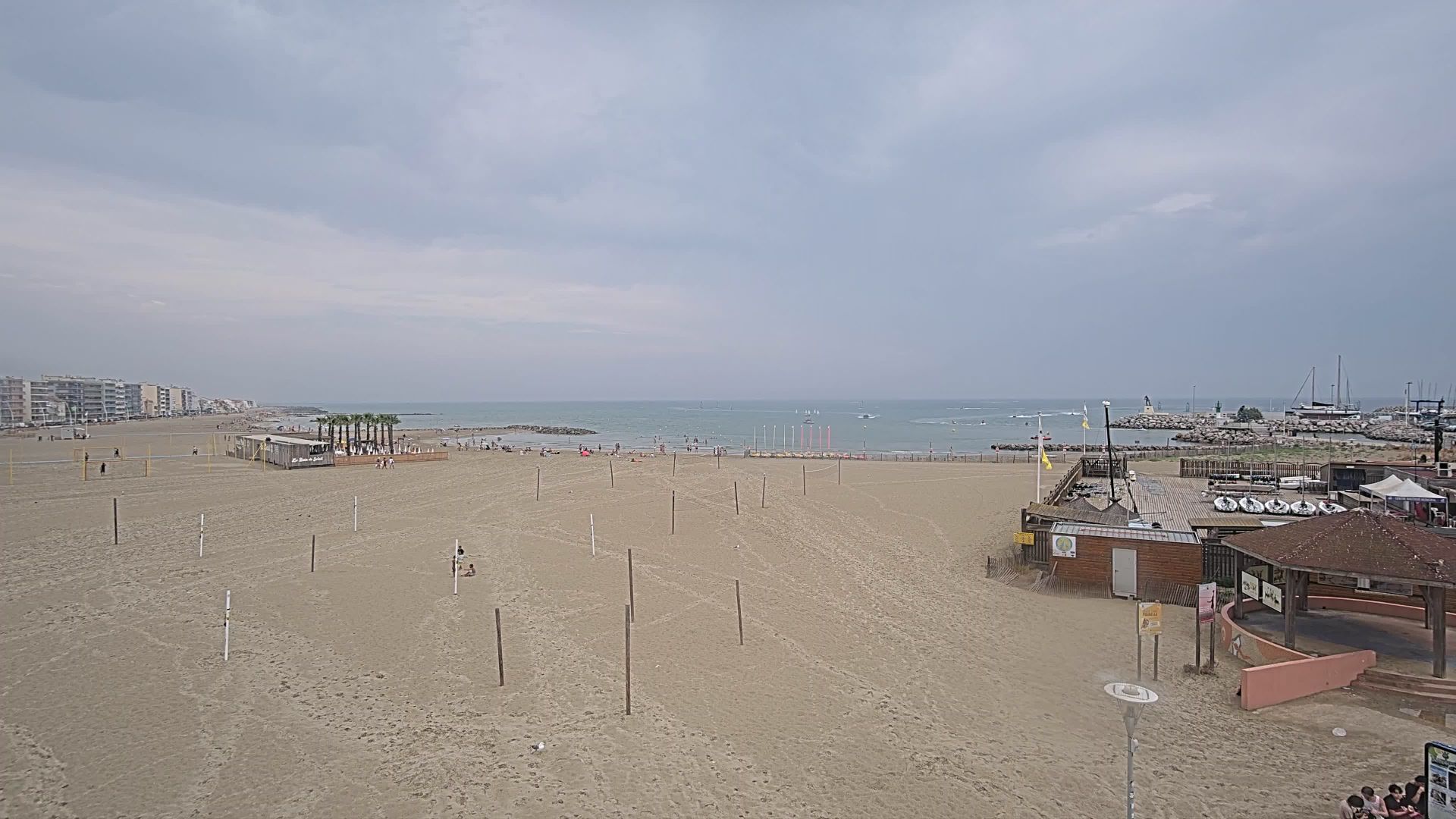 Palavas-les-Flots › Sud-est: Plage Palavas-les-Flots accès navigable