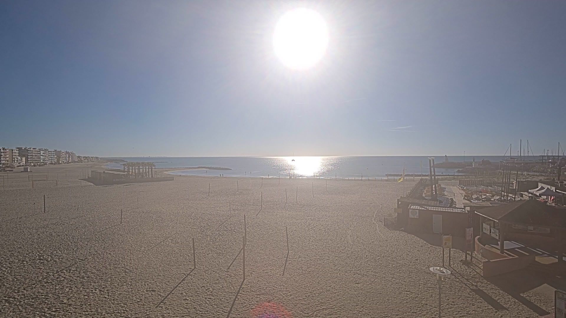 Palavas-les-Flots › Sud-est: Plage Palavas-les-Flots accès navigable