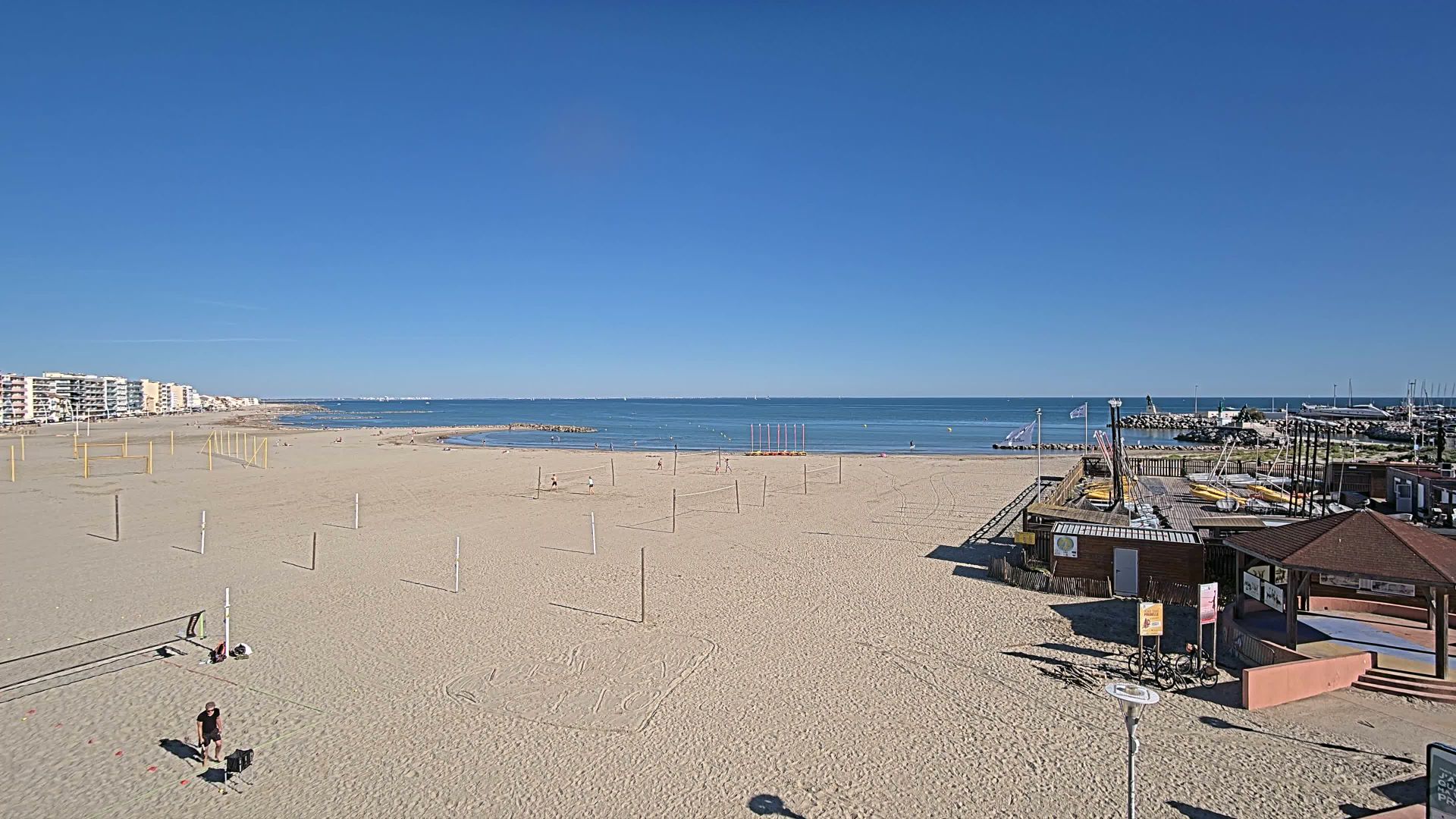 Palavas-les-Flots › Sud-est: Plage Palavas-les-Flots accès navigable