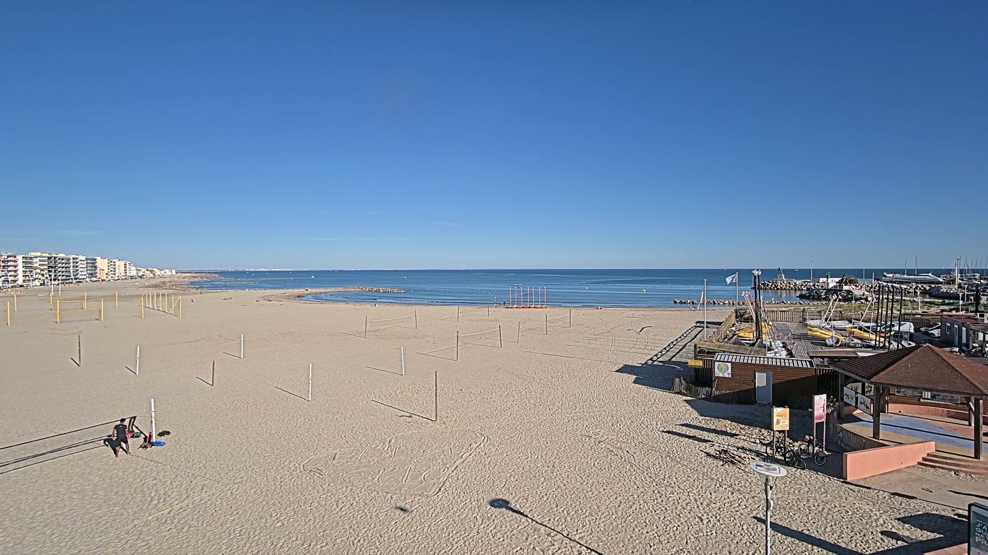 Palavas-les-Flots › Sud-est: Plage Palavas-les-Flots accès navigable