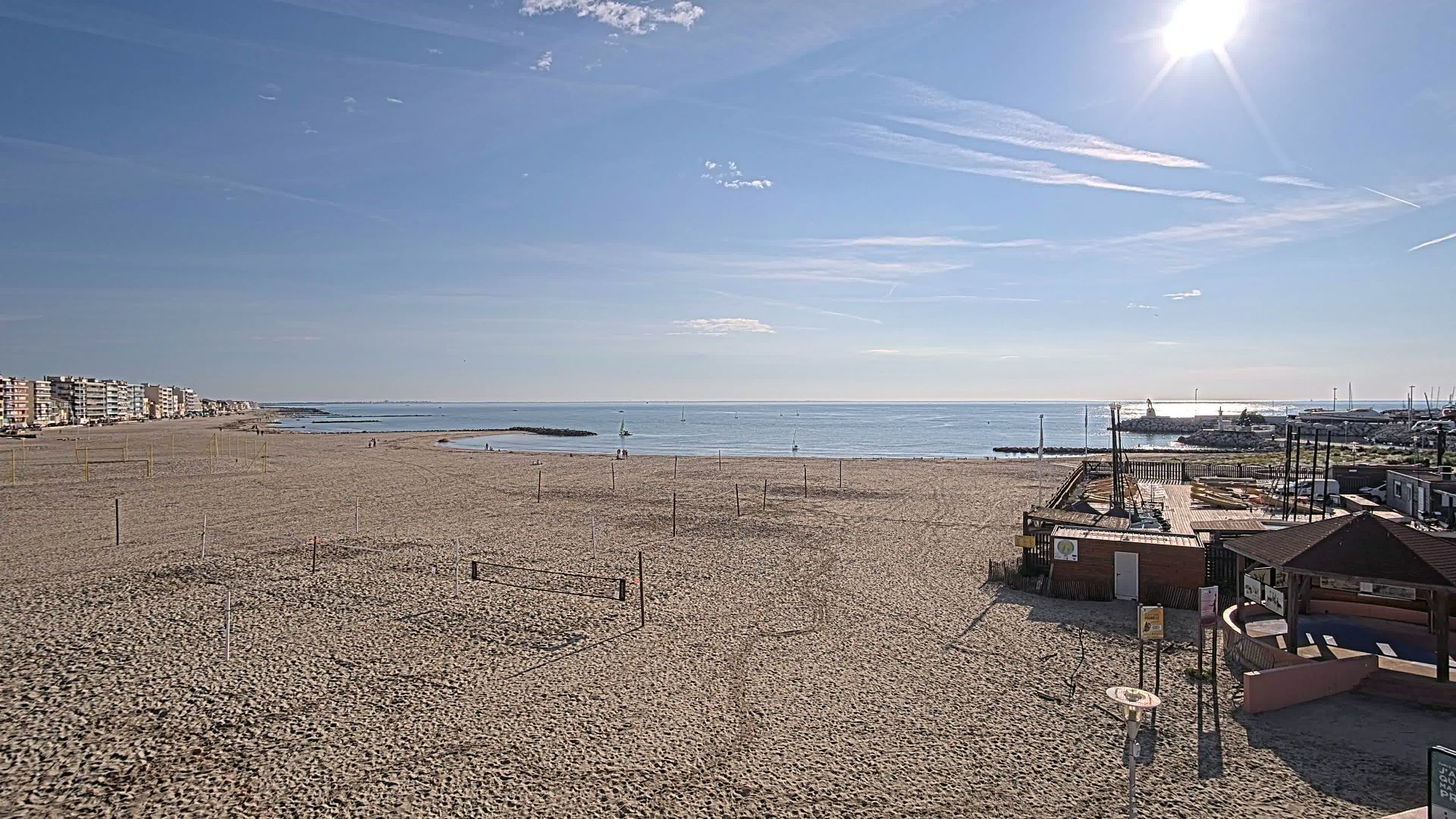 Palavas-les-Flots › Sud-est: Plage Palavas-les-Flots accès navigable