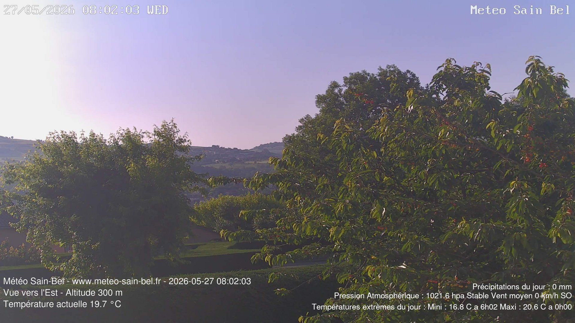 Sain-Bel: Webcam Meteo Sain Bel 69