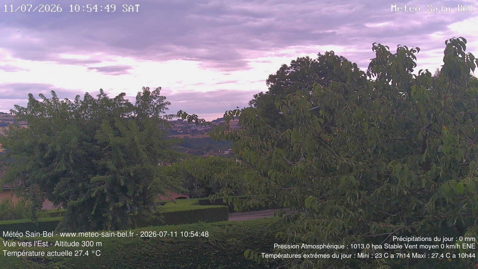 Sain-Bel: Webcam Meteo Sain Bel 69