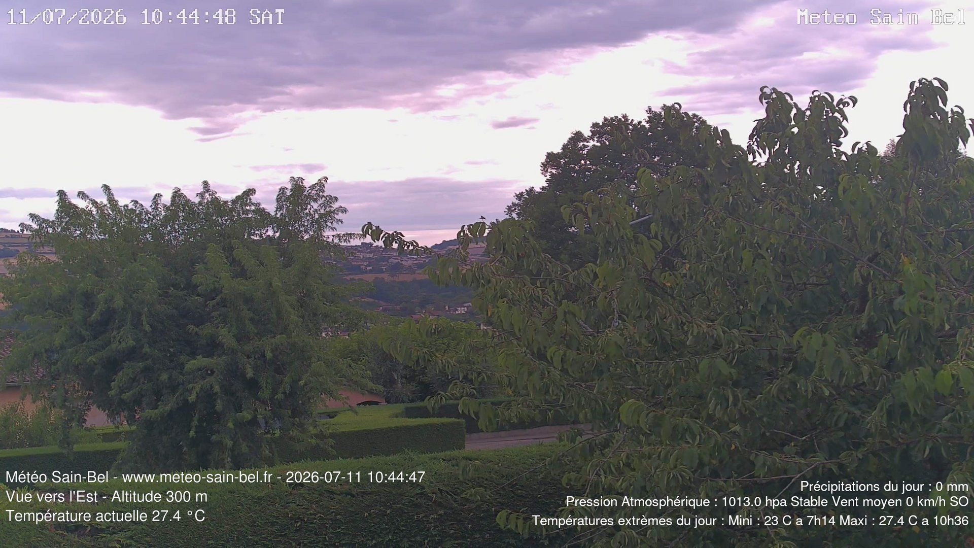 Sain-Bel: Webcam Meteo Sain Bel 69