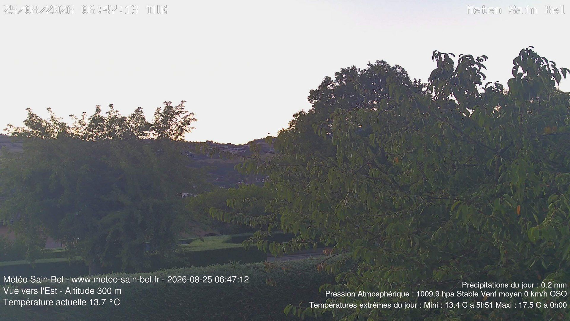 Sain-Bel: Webcam Meteo Sain Bel 69