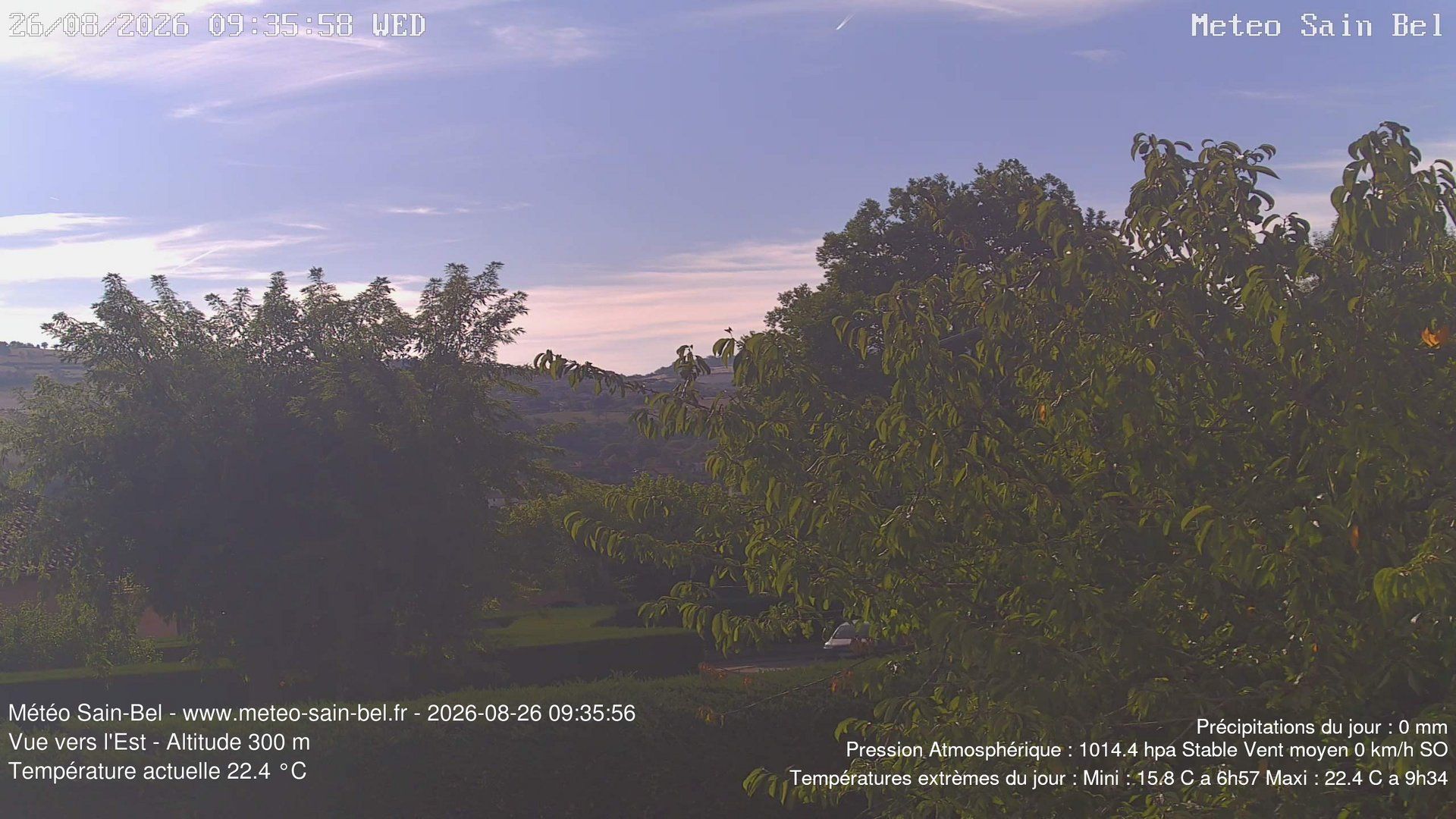 Sain-Bel: Webcam Meteo Sain Bel 69