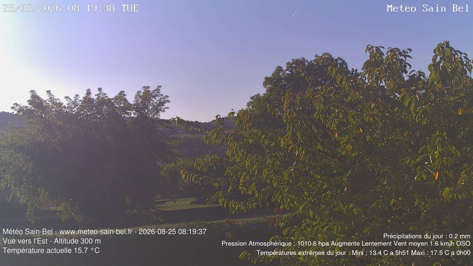 Sain-Bel: Webcam Meteo Sain Bel 69