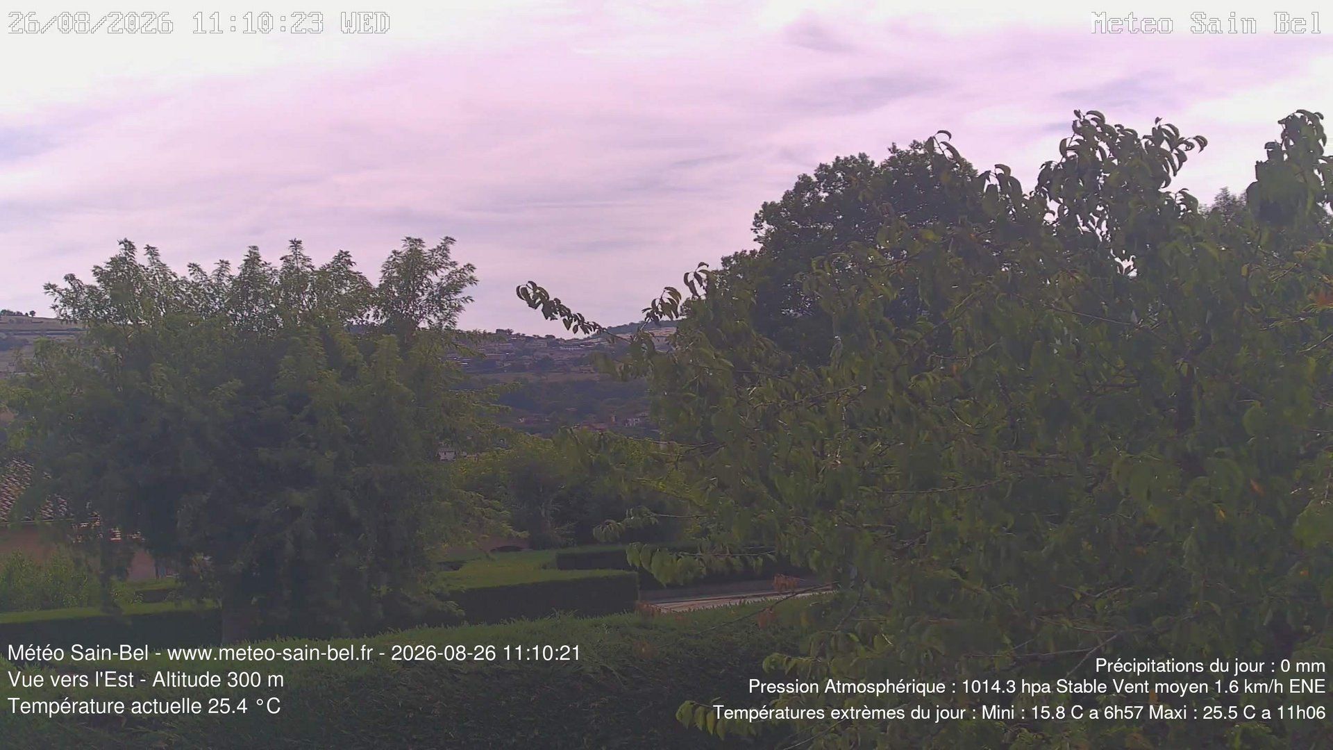 Sain-Bel: Webcam Meteo Sain Bel 69