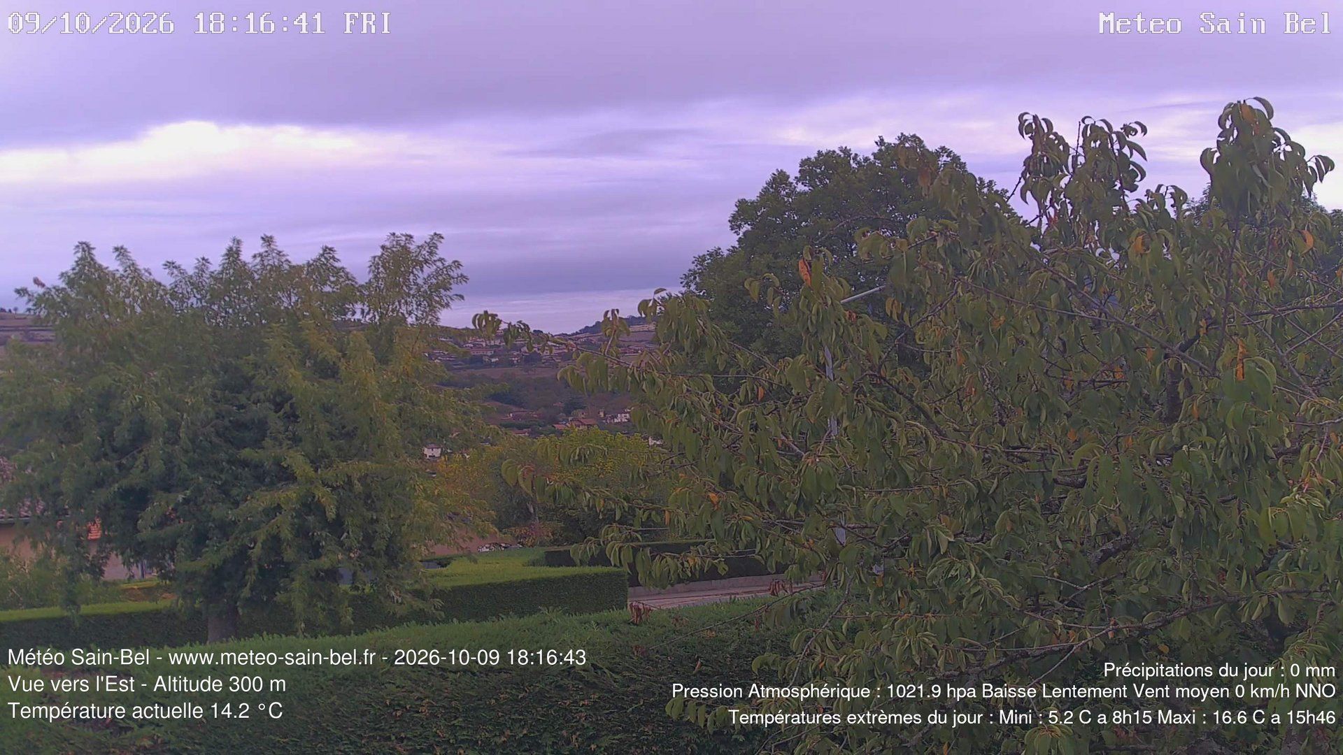 Sain-Bel: Webcam Meteo Sain Bel 69