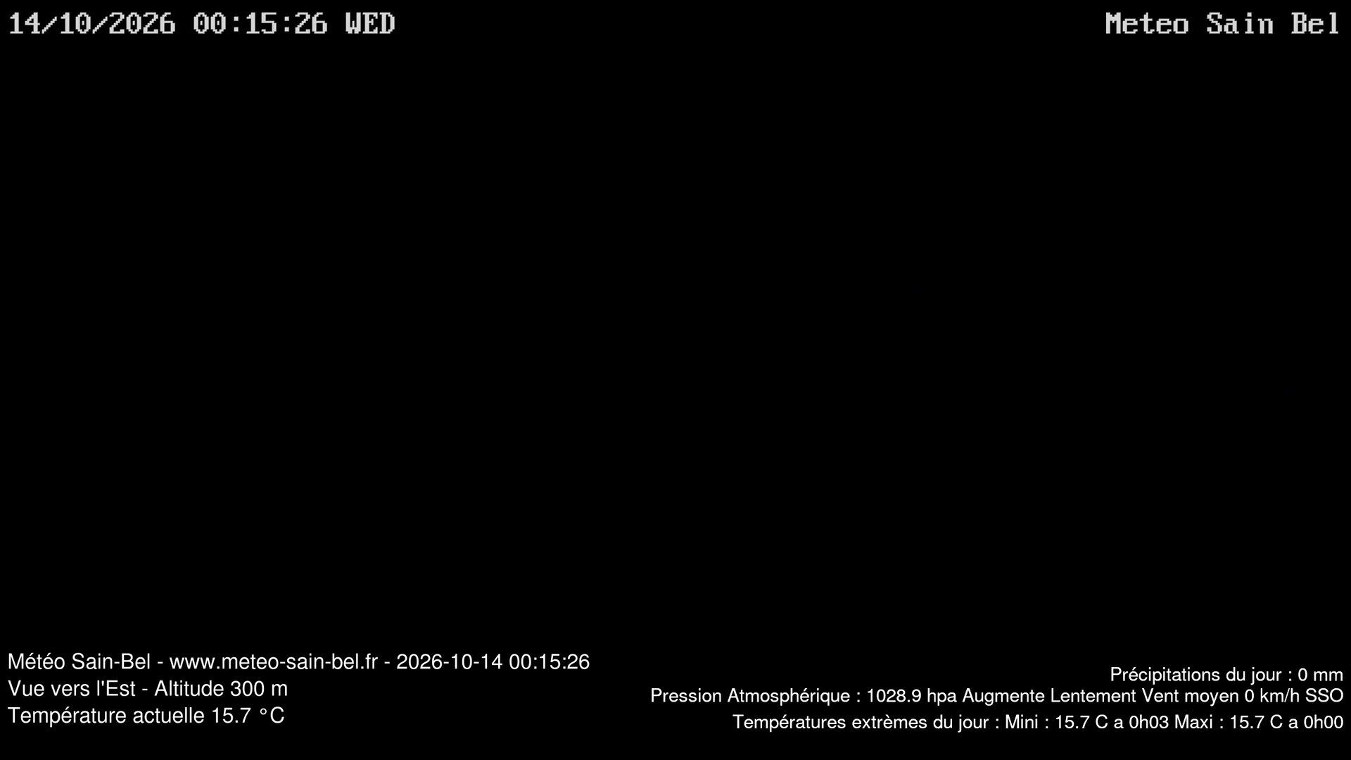 Sain-Bel: Webcam Meteo Sain Bel 69