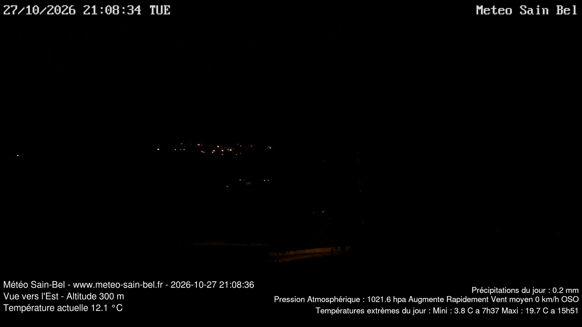 Sain-Bel: Webcam Meteo Sain Bel 69