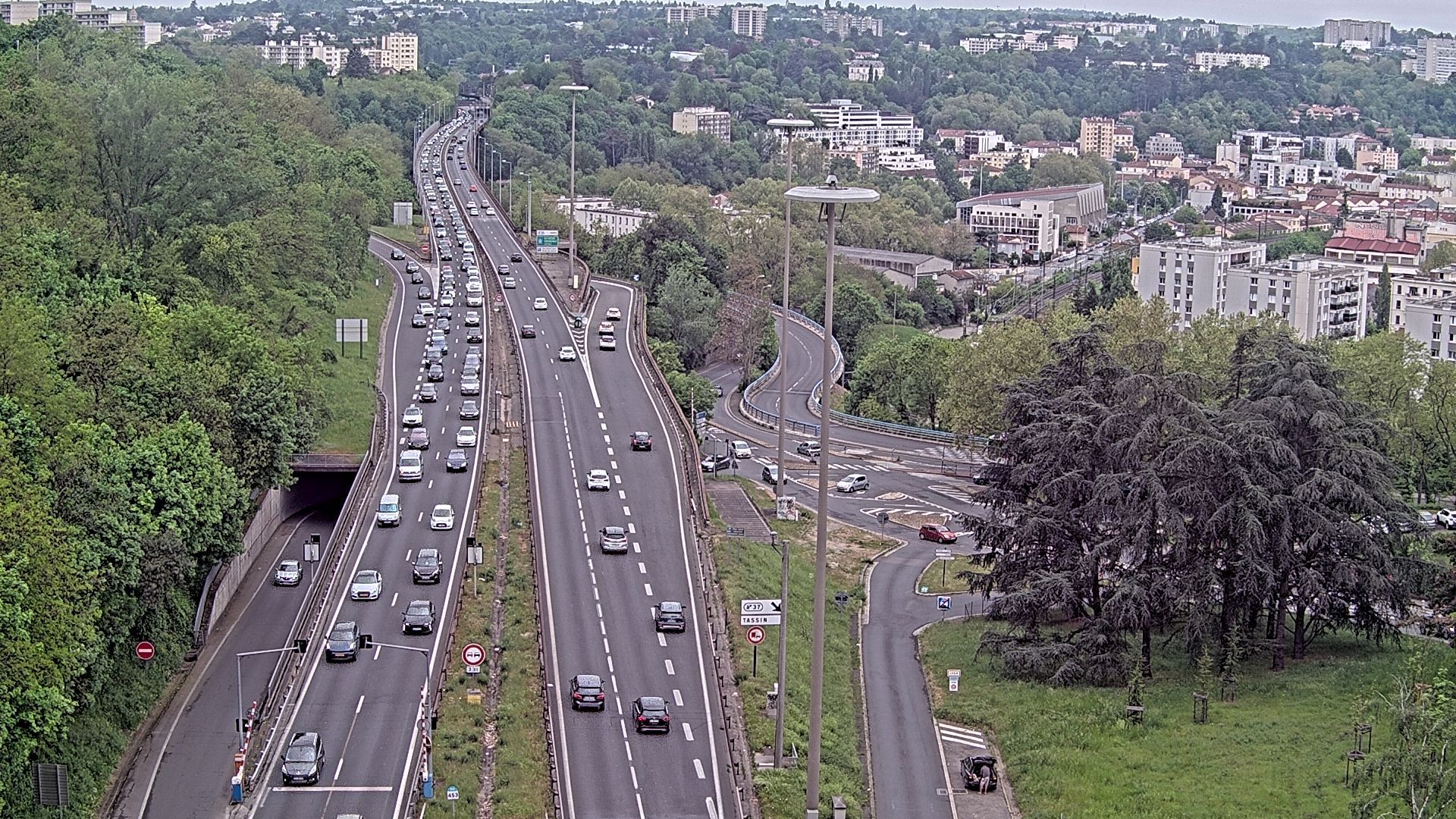 Lyon › Nord-ouest: Autoroute du Soleil