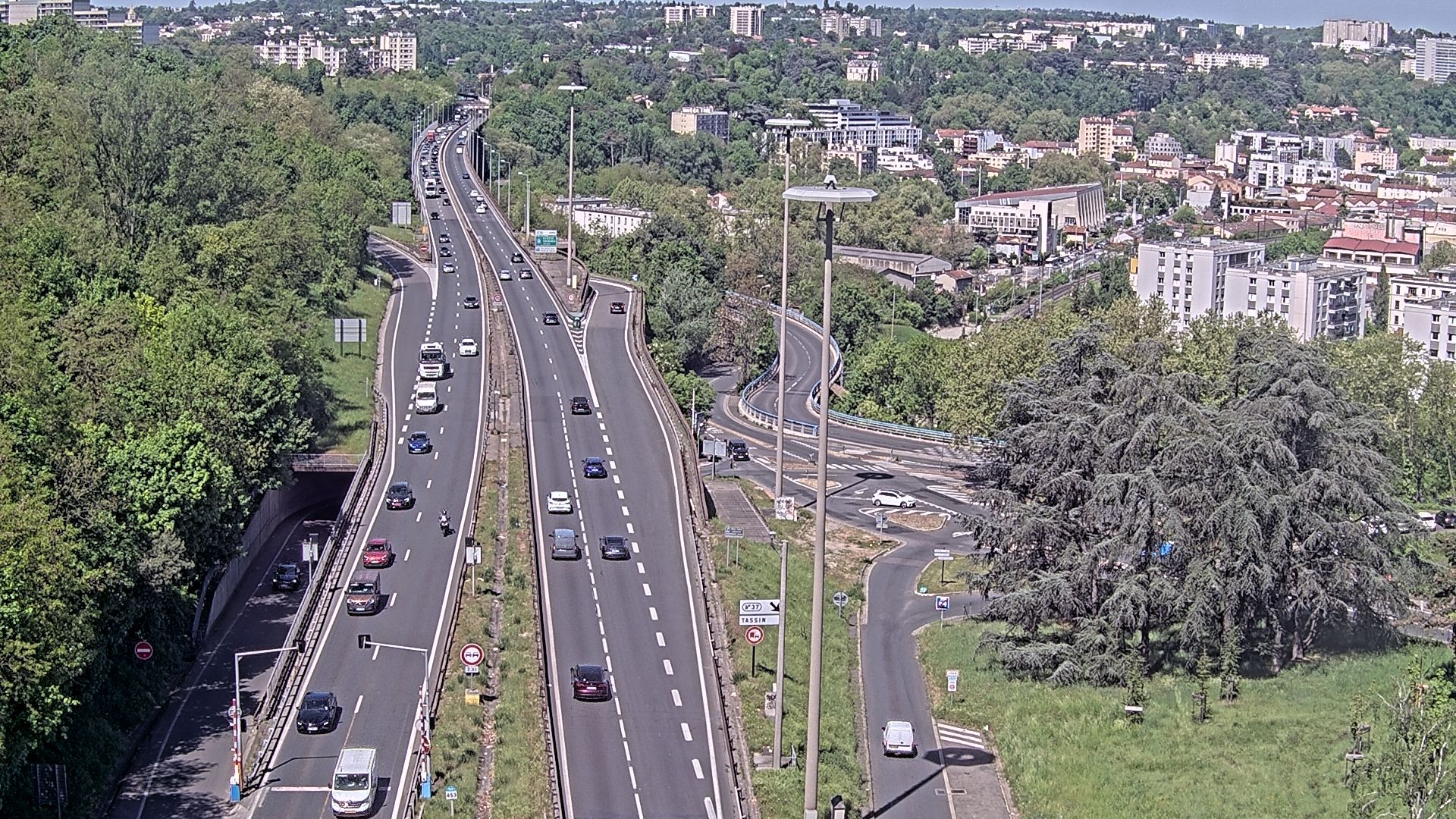 Lyon › Nord-ouest: Autoroute du Soleil