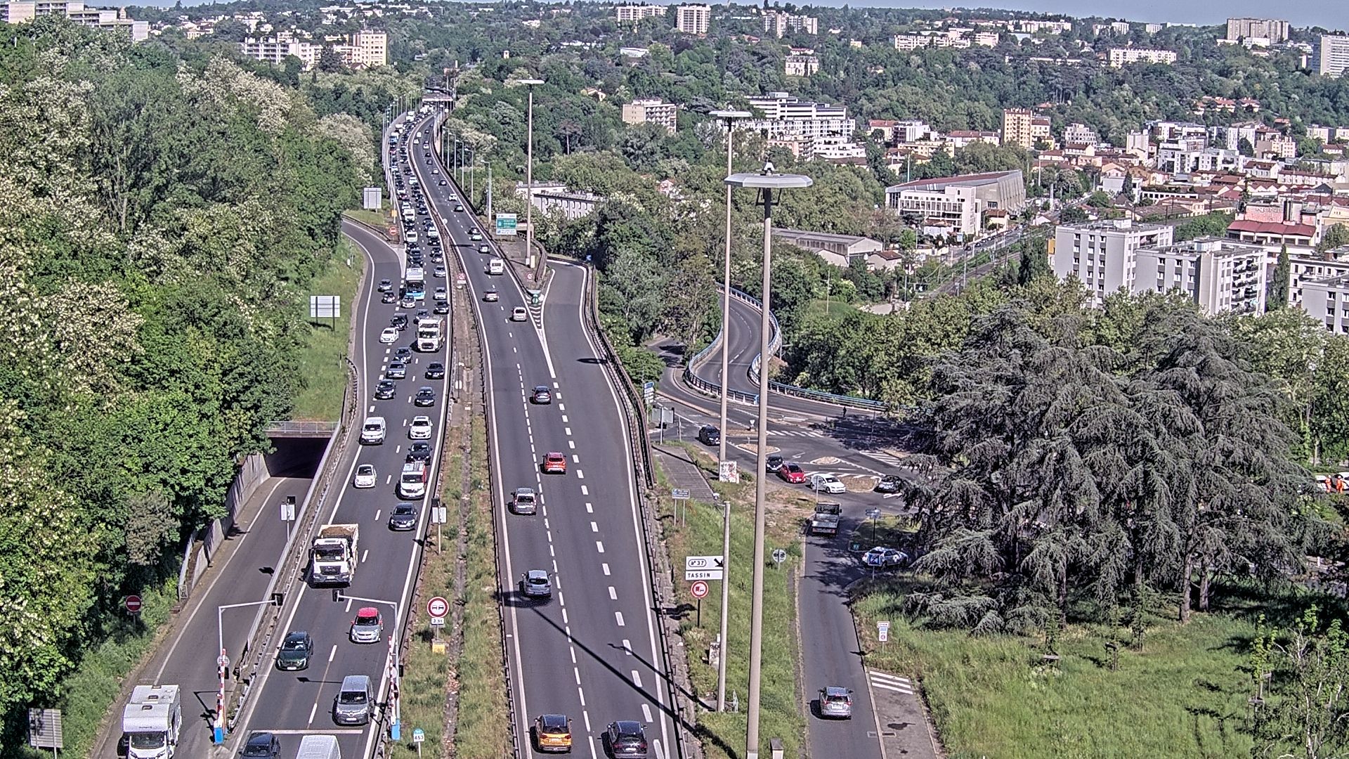 Lyon › Nord-ouest: Autoroute du Soleil