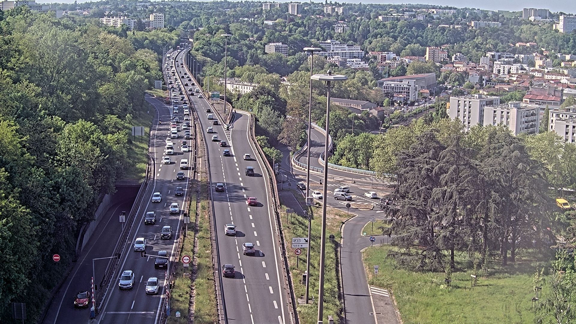 Lyon › Nord-ouest: Autoroute du Soleil