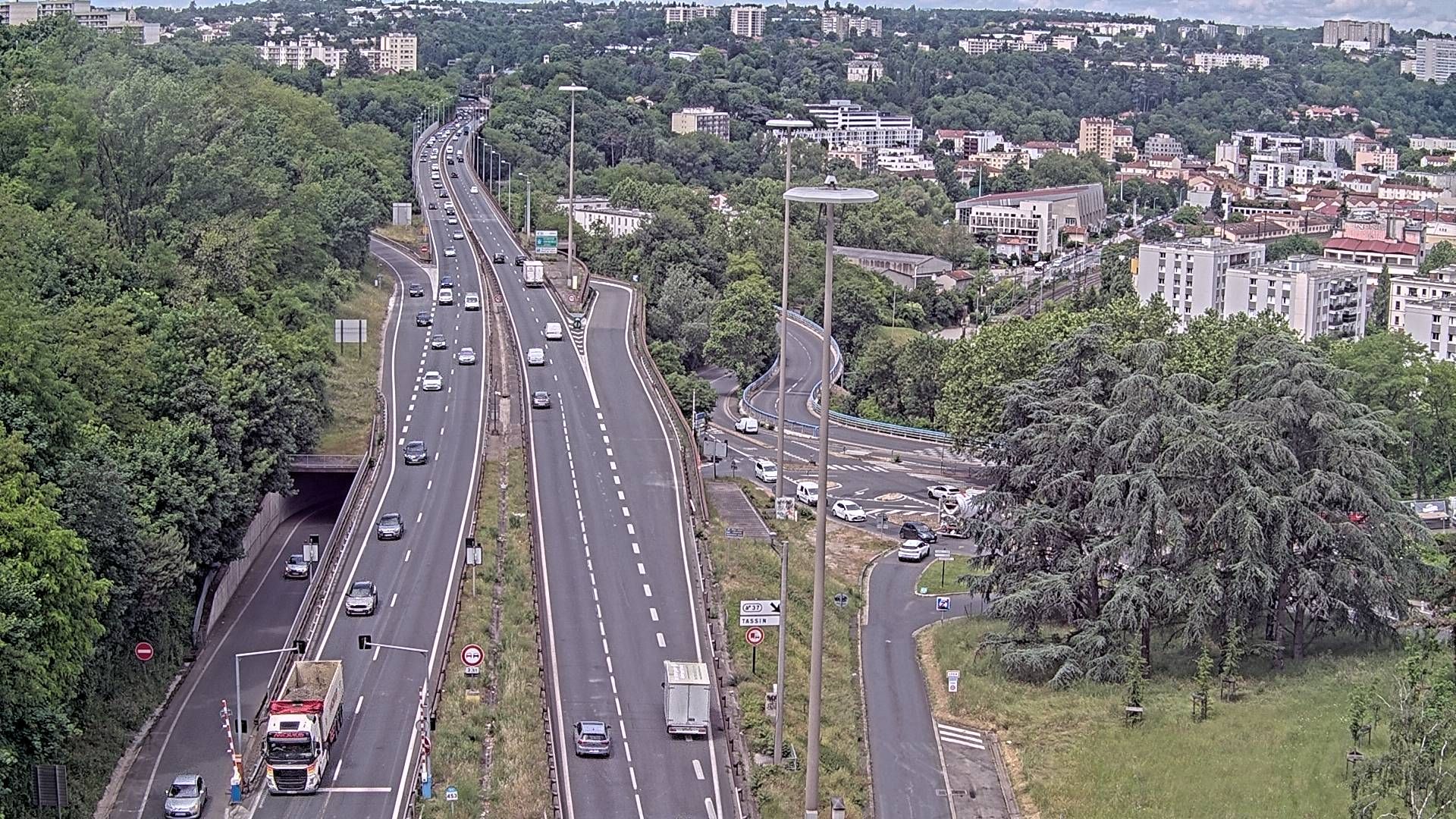 Lyon › Nord-ouest: Autoroute du Soleil