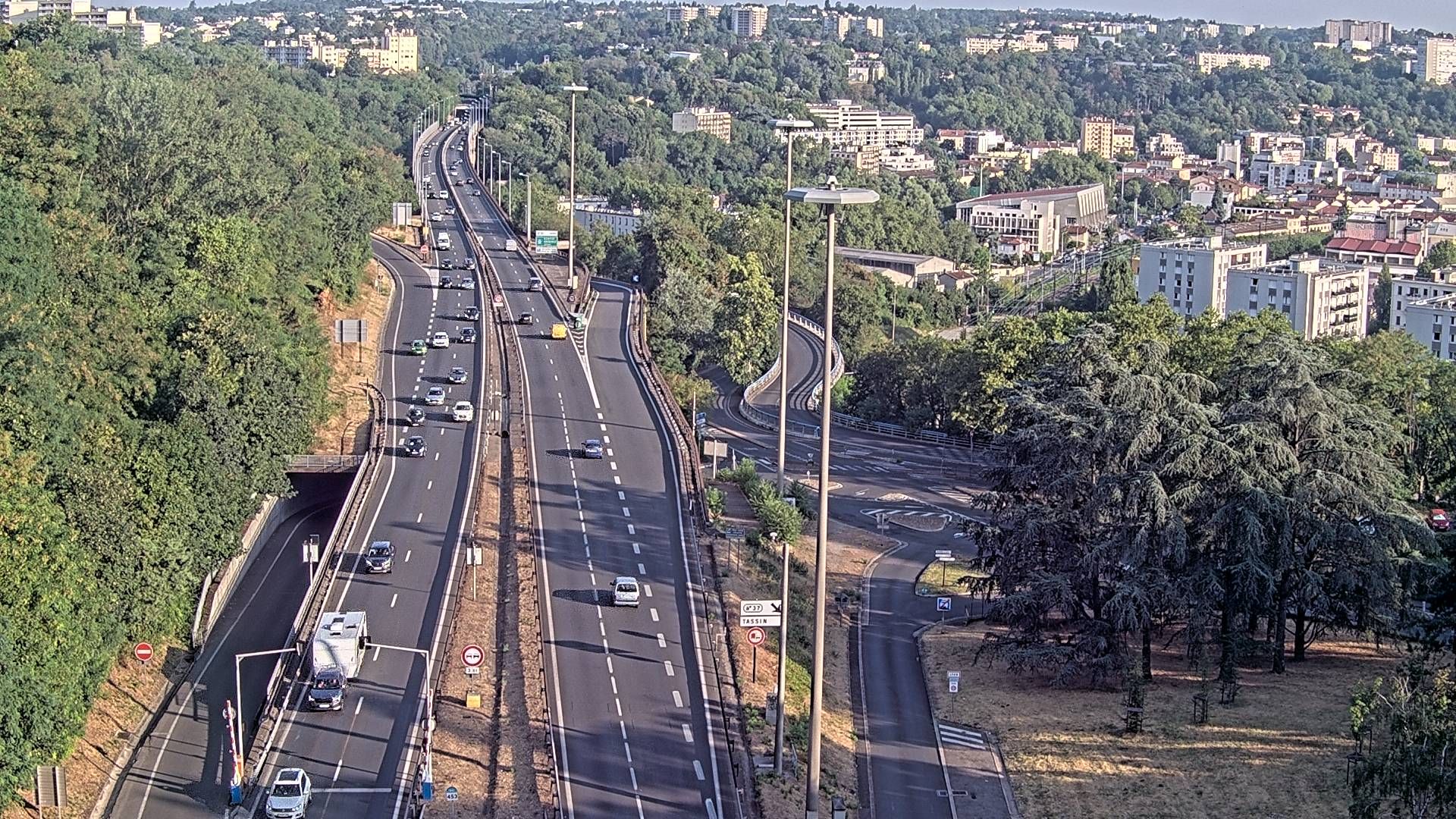 Lyon › Nord-ouest: Autoroute du Soleil