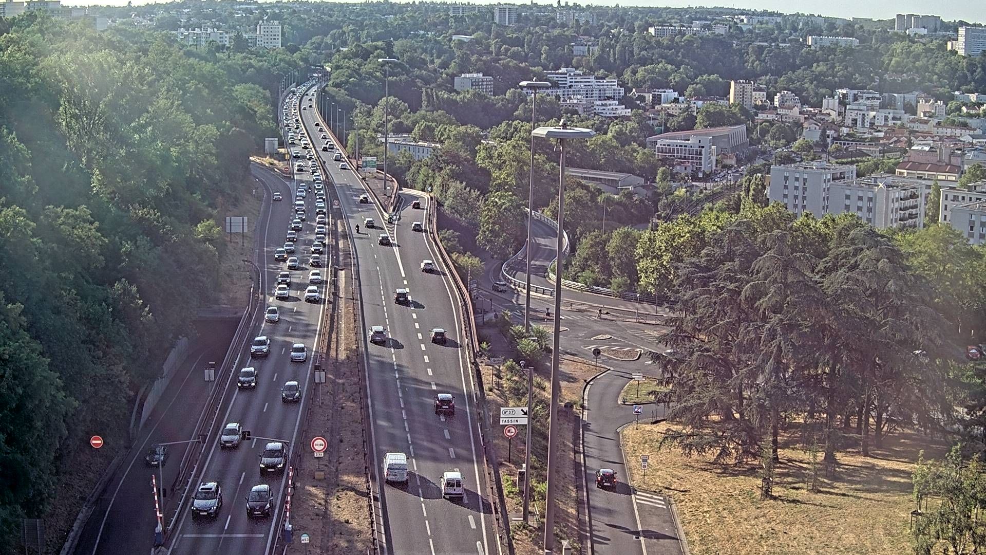 Lyon › Nord-ouest: Autoroute du Soleil