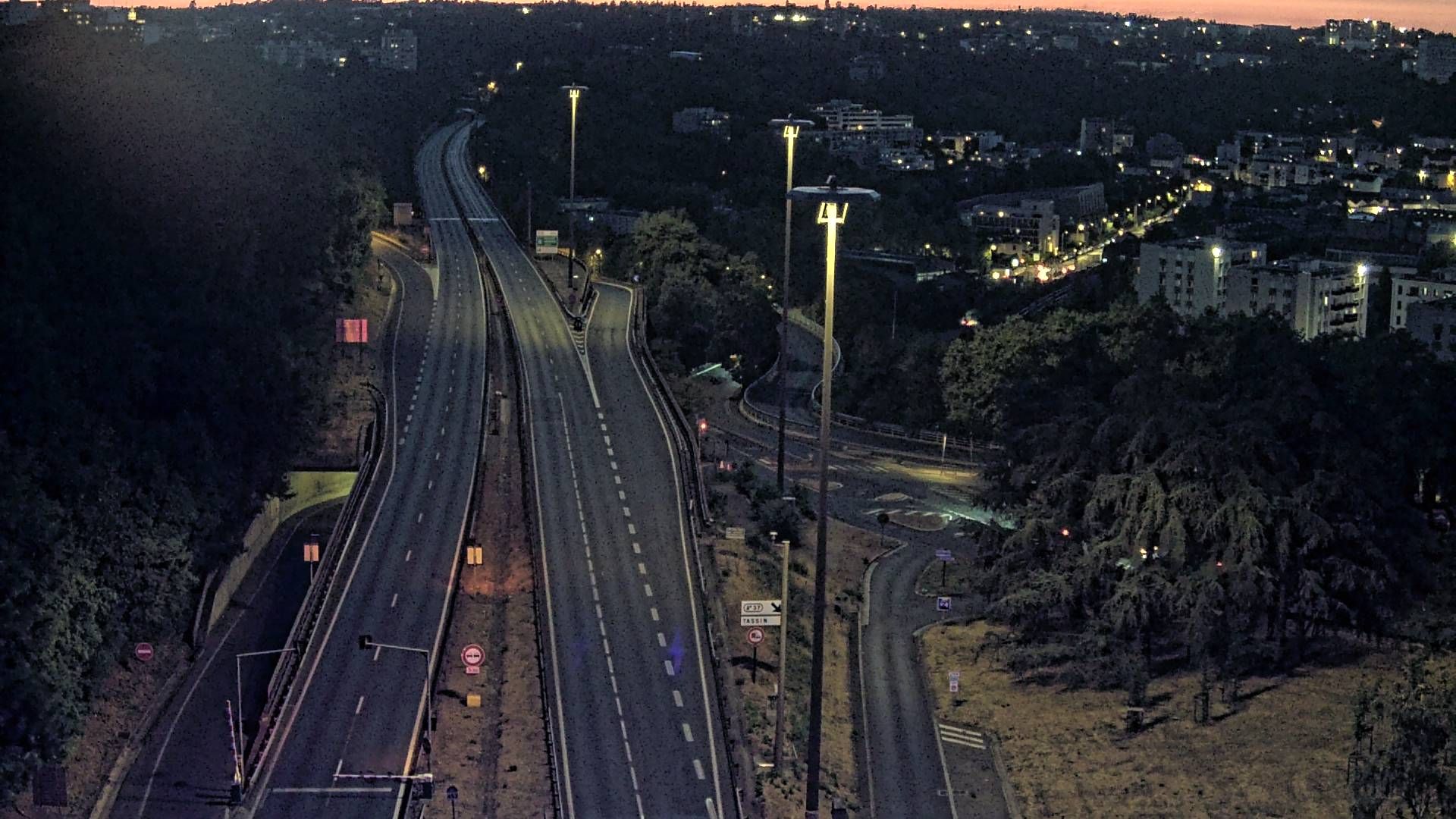 Lyon › Nord-ouest: Autoroute du Soleil